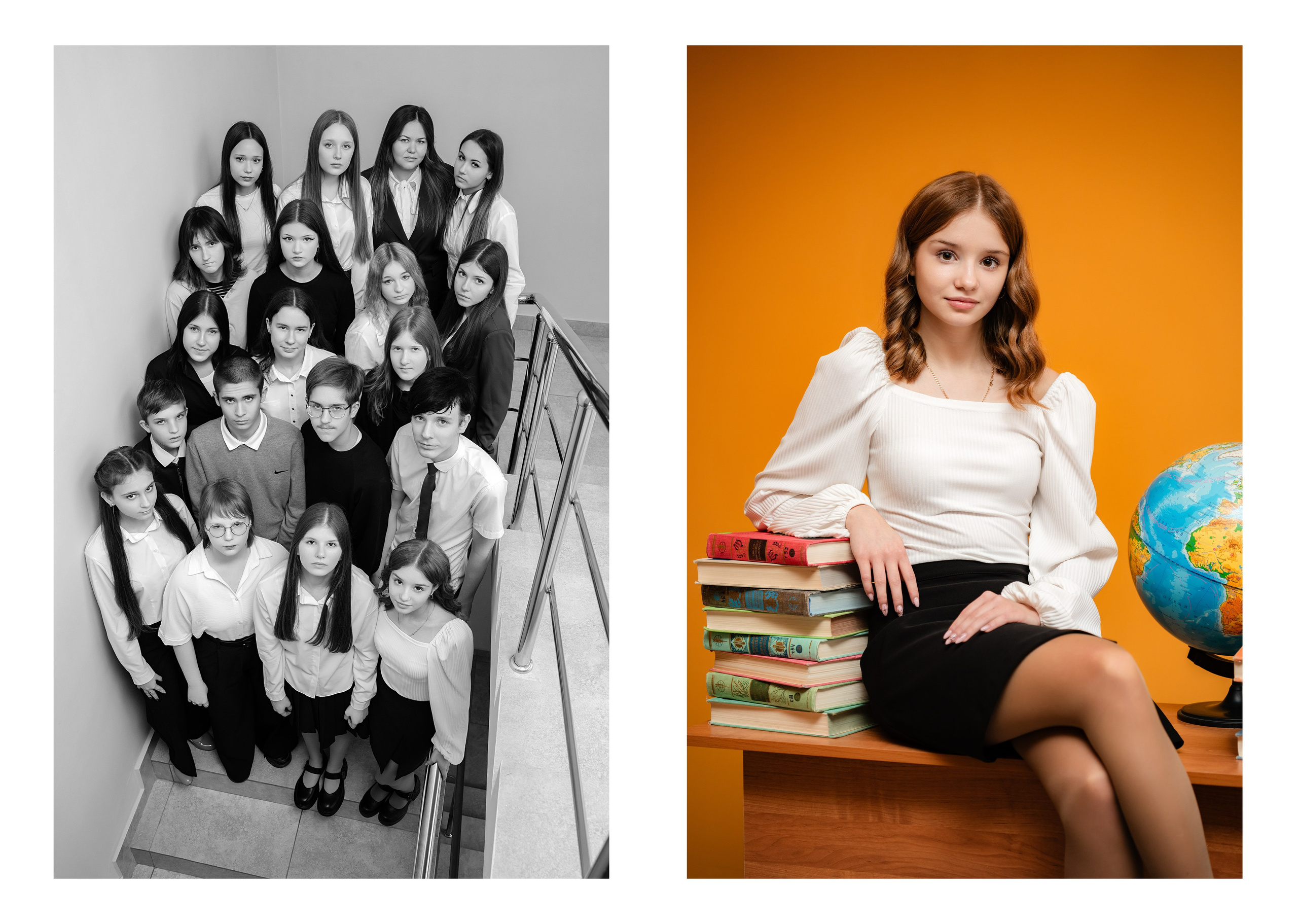 Выпускные альбомы, изготовление выпускных альбомов, фотосъемка выпускников. Фотограф в Туле Константин Гудовичев