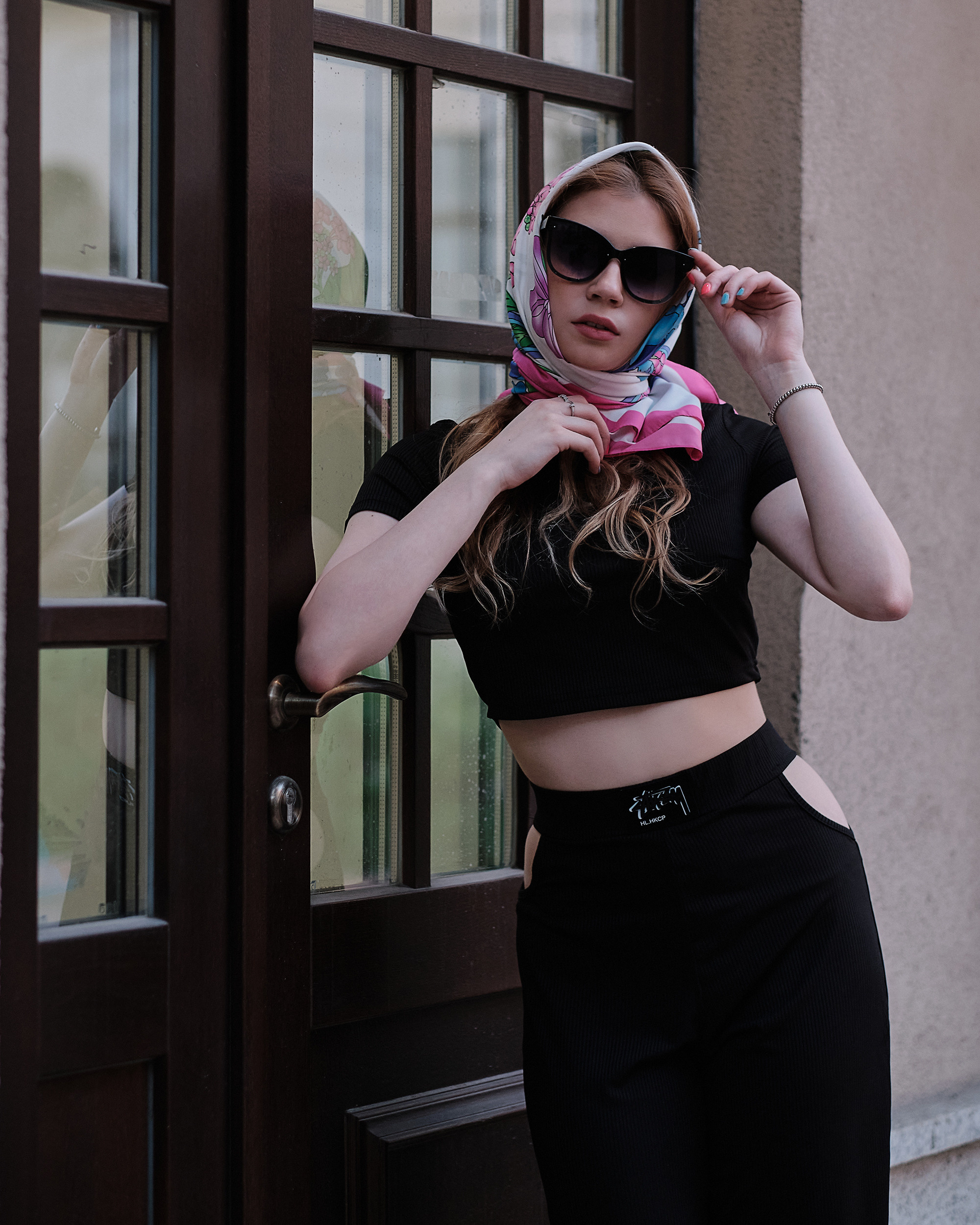 Фотосессия Алёны у жк. Италия. Портретная фотосъемка в Москве. Фотограф Алексей Афанасьев