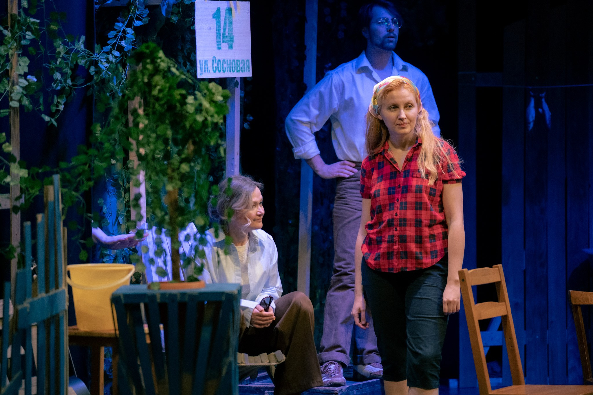 "Дачный роман" спектакль, комедия. Театр "Палитра" режиссёр - Владимир Сабельфельд, особняк Шрёдера