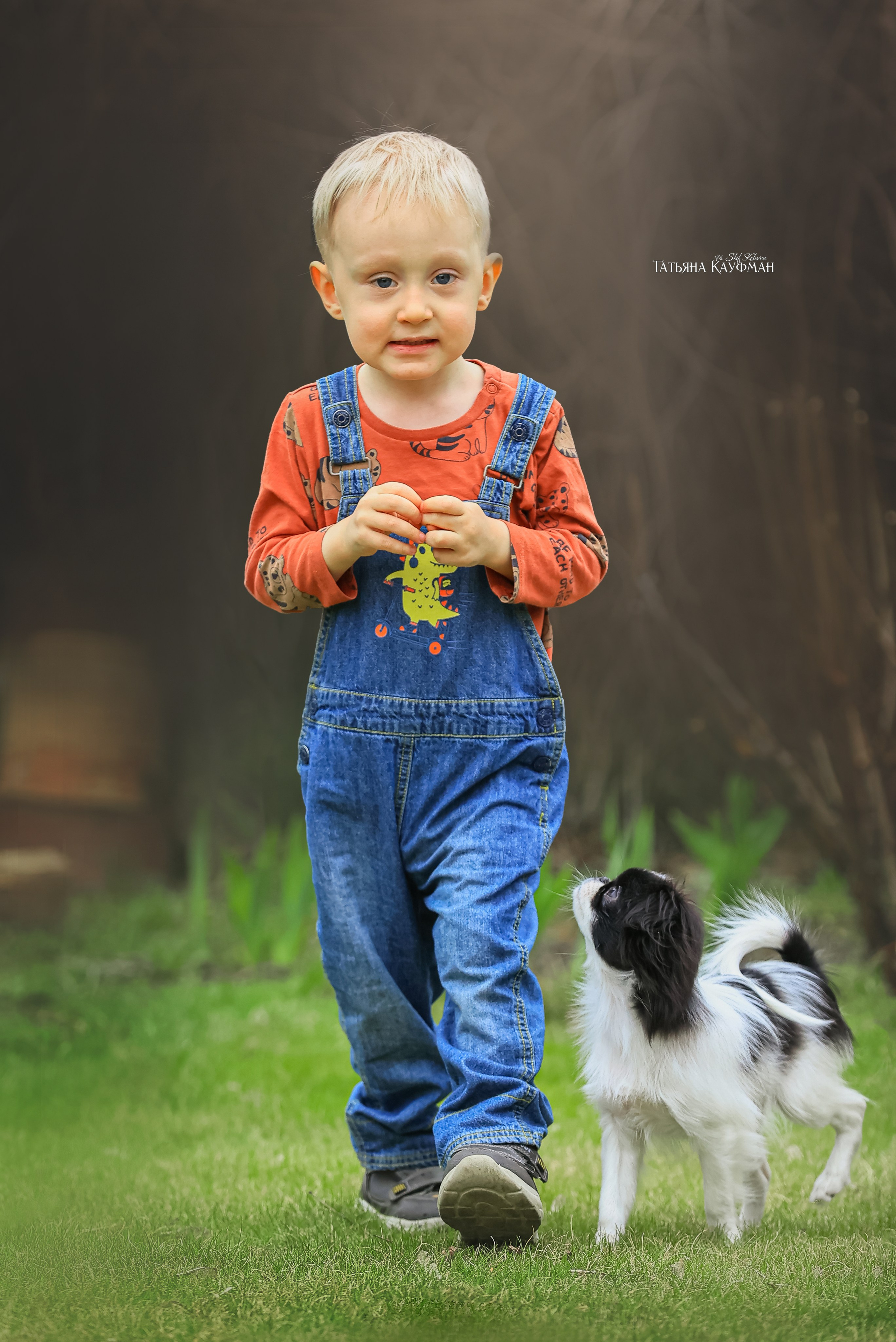 Японские хин Бэнчик и юный хиноман Егор Кауфман