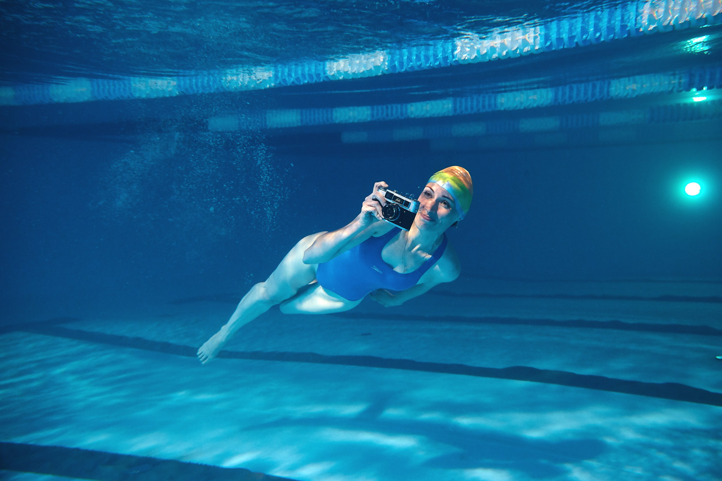 Подводная фотосессия в бассейне г. Ярославль. Фотограф Михаил Семенов