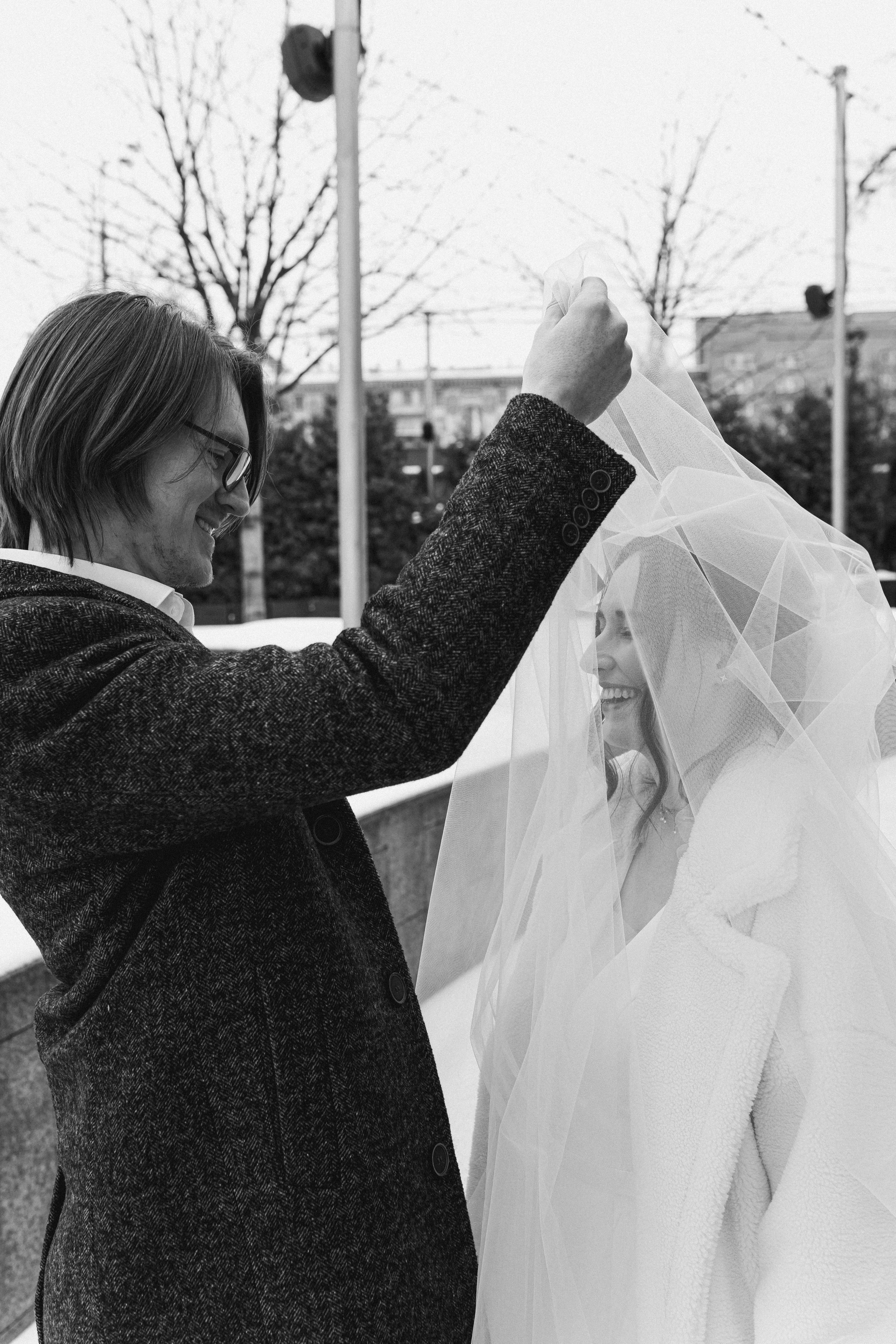 Февральская история двух влюблённых. Фотограф в Москве Алёна Гладкова