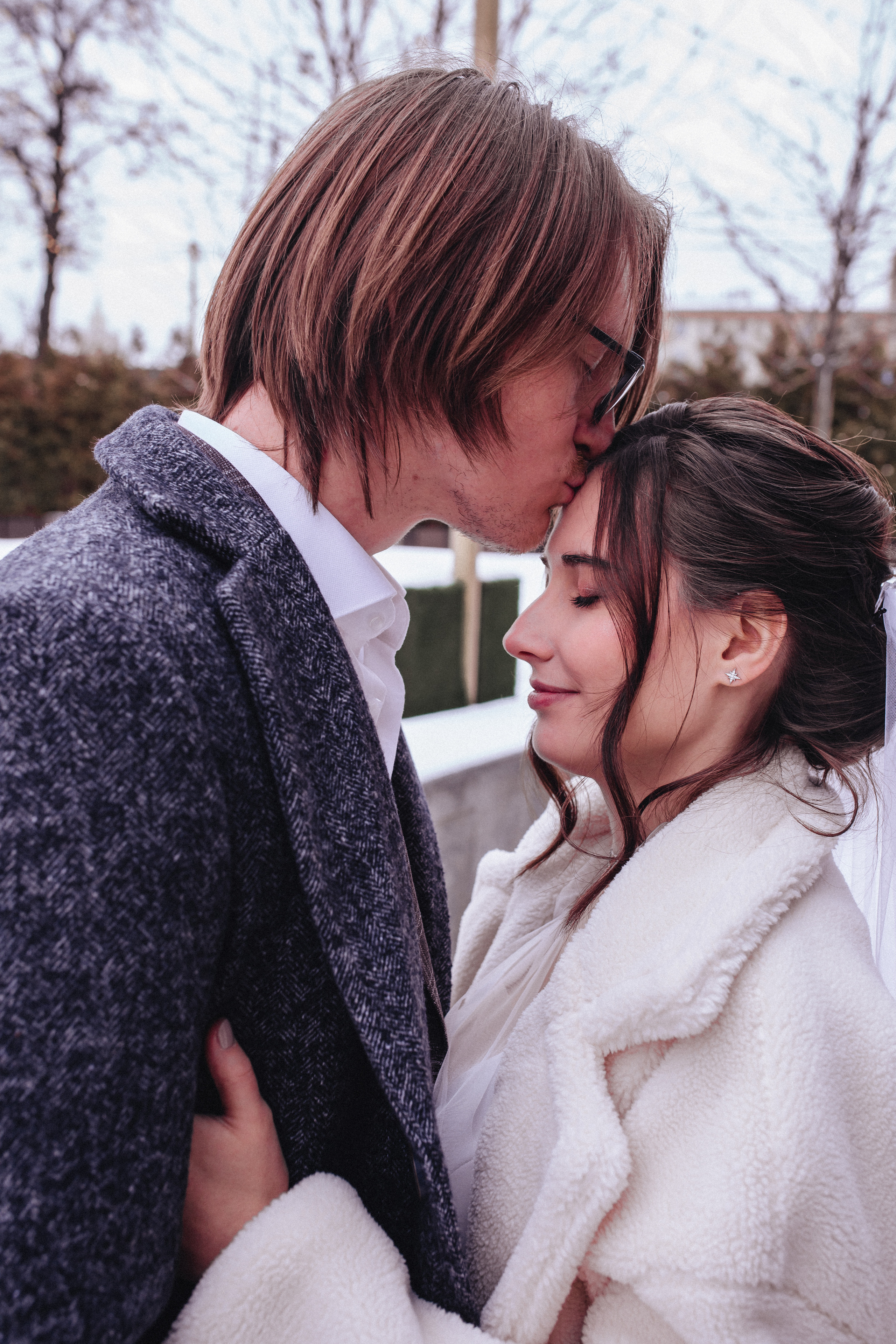 Февральская история двух влюблённых. Фотограф в Москве Алёна Гладкова