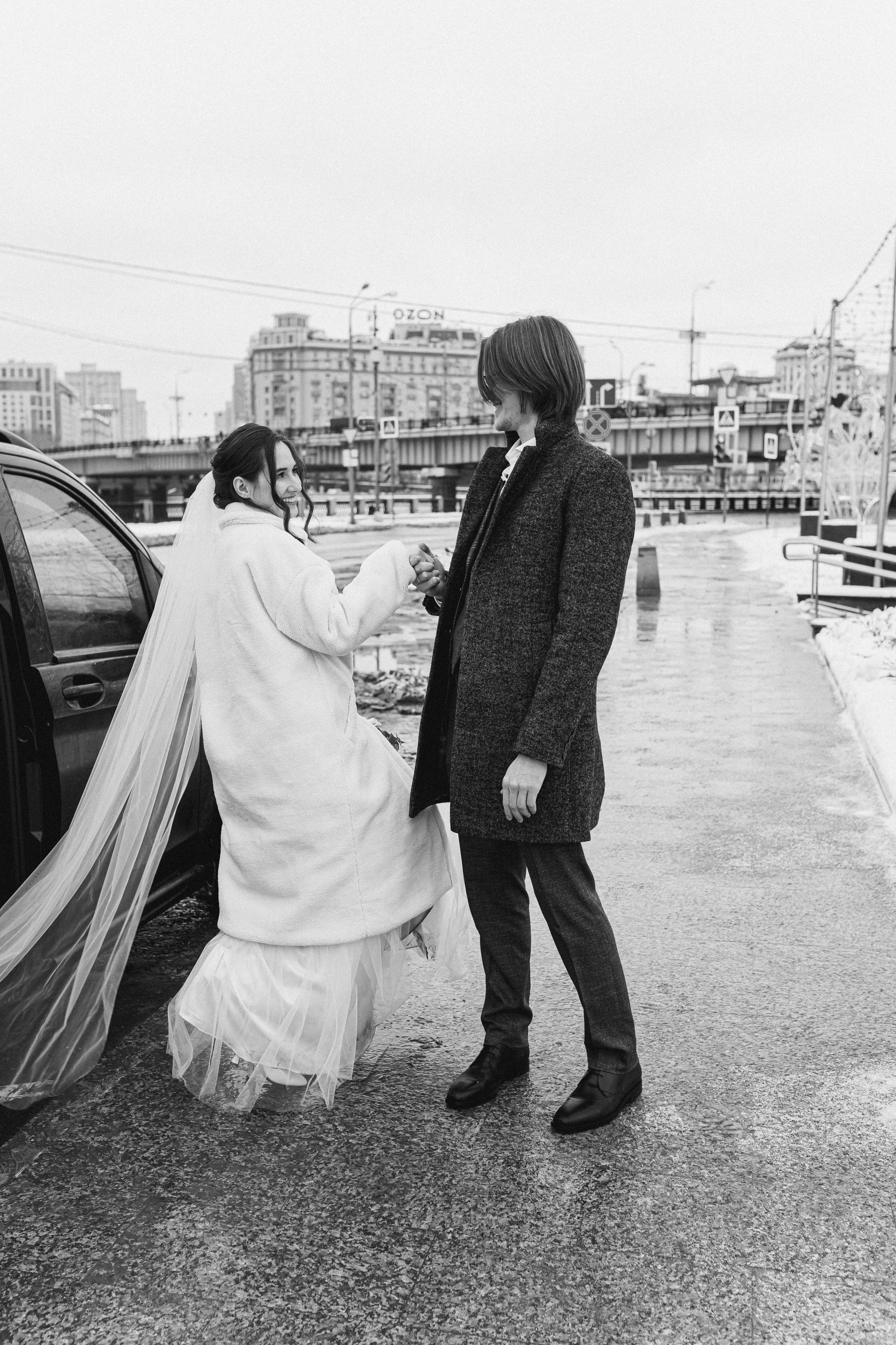 Февральская история двух влюблённых. Фотограф в Москве Алёна Гладкова