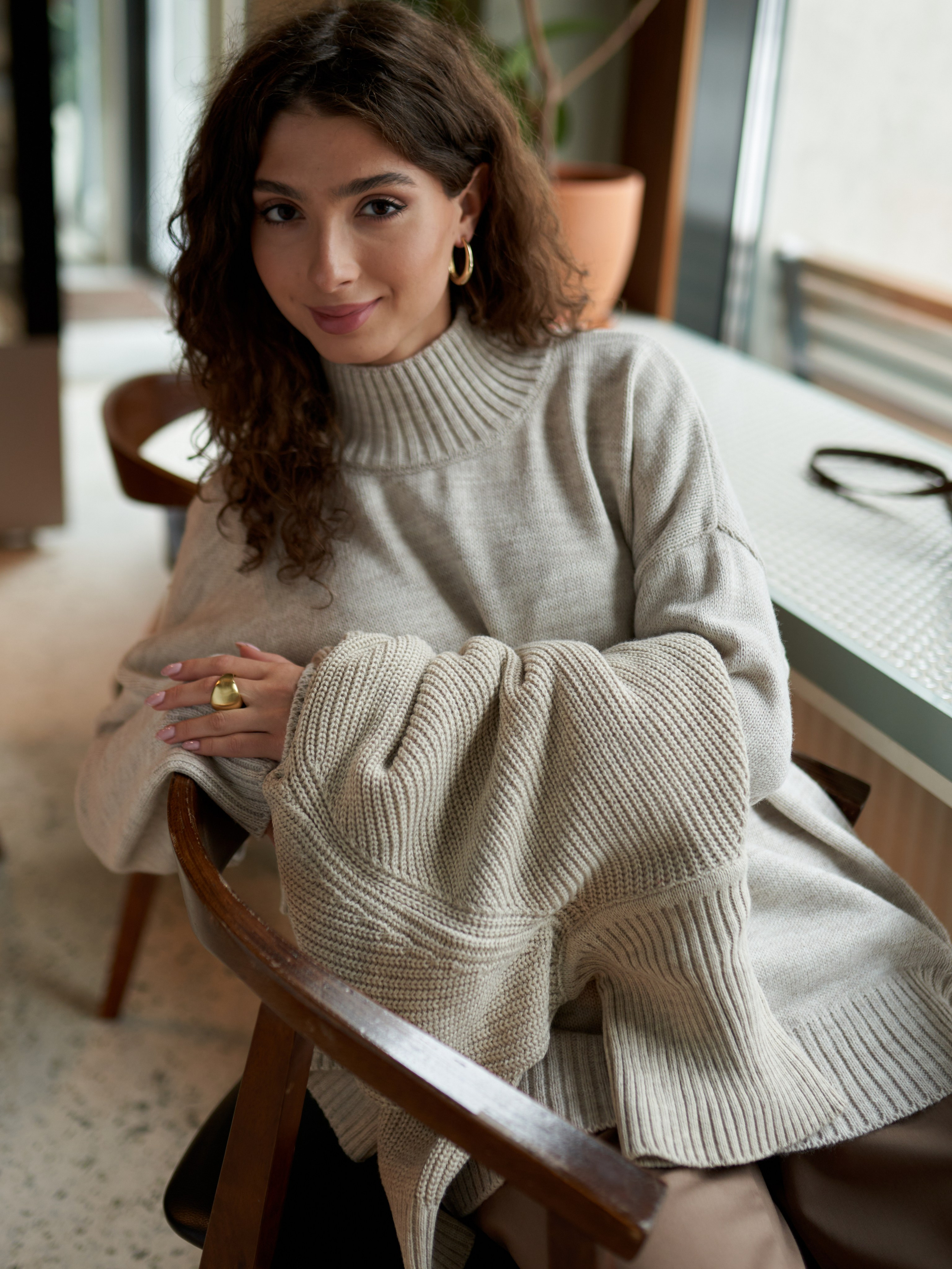 Уличная съемка свитеров