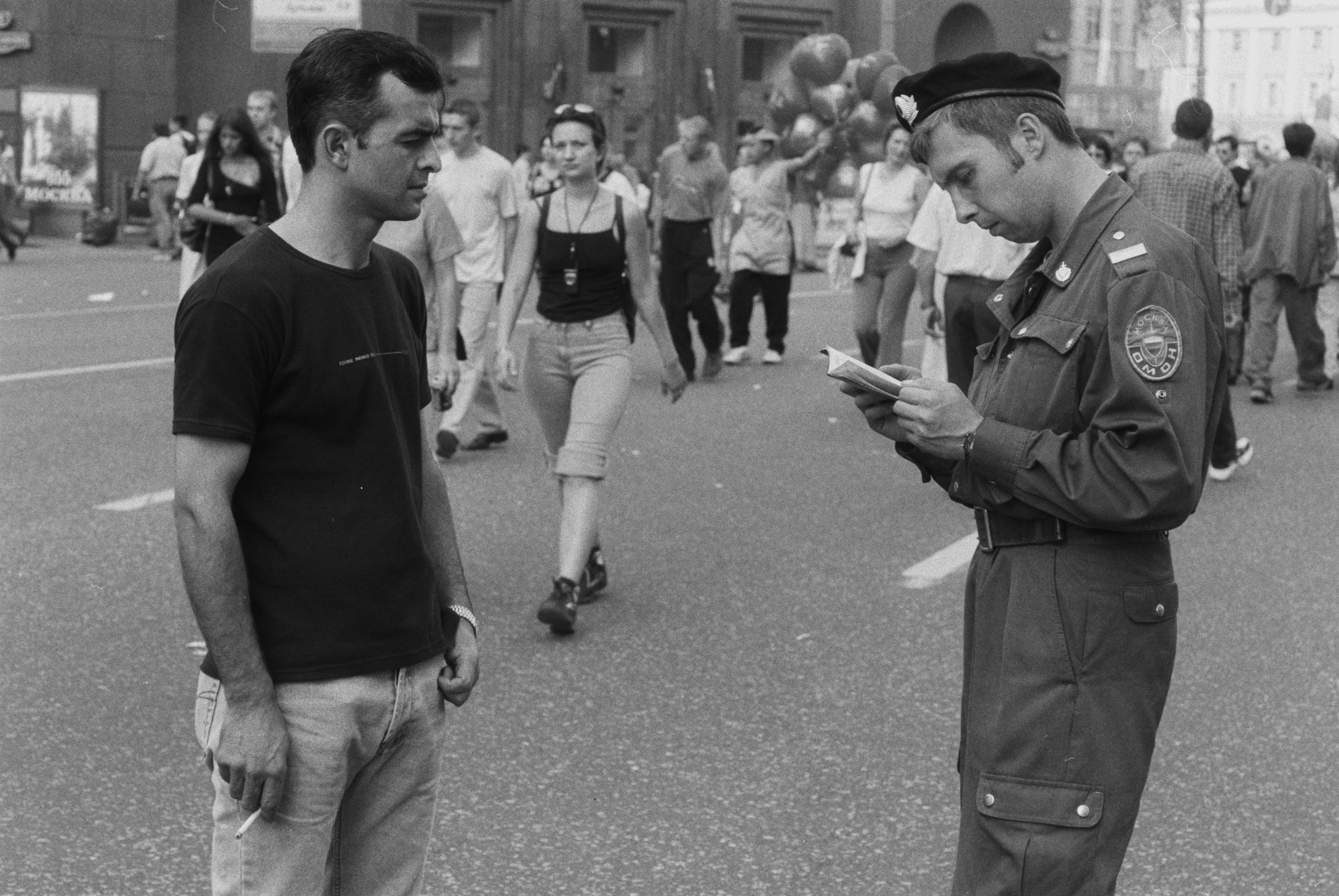 Художественная фотография. День Города 2000. Фотограф — Якушин Роман. Художественный фотограф из Москвы Роман Якушин | Авторская арт-фотография