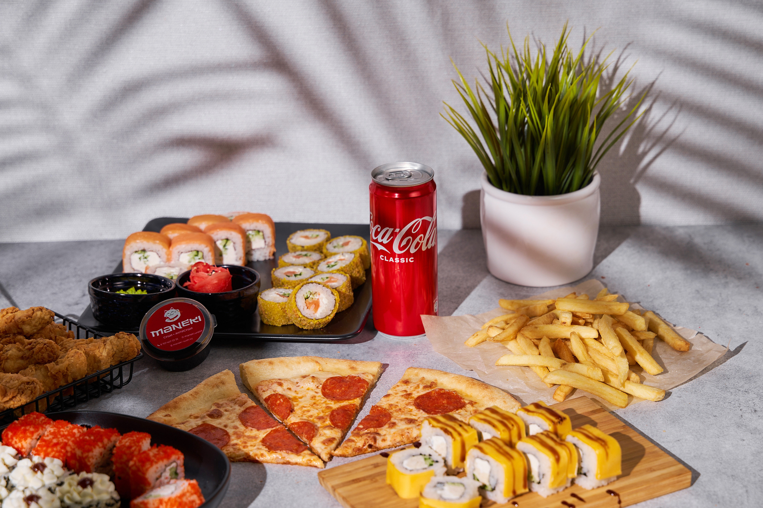 WOLT — Maneki sushi. Фотограф в Уральске Александр Хохлачёв | HOHLACHEV.COM