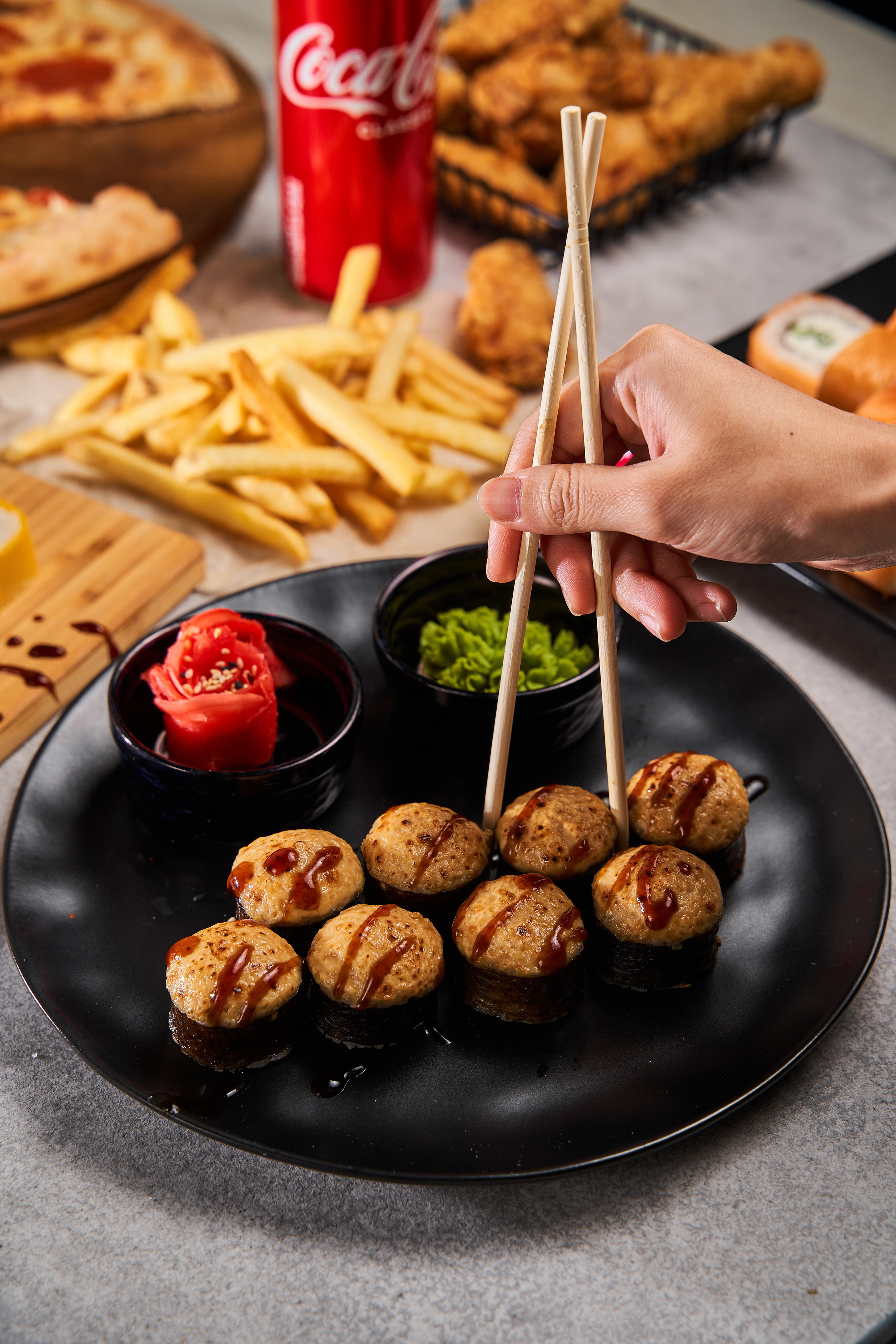 WOLT — Maneki sushi. Фотограф в Уральске Александр Хохлачёв | HOHLACHEV.COM