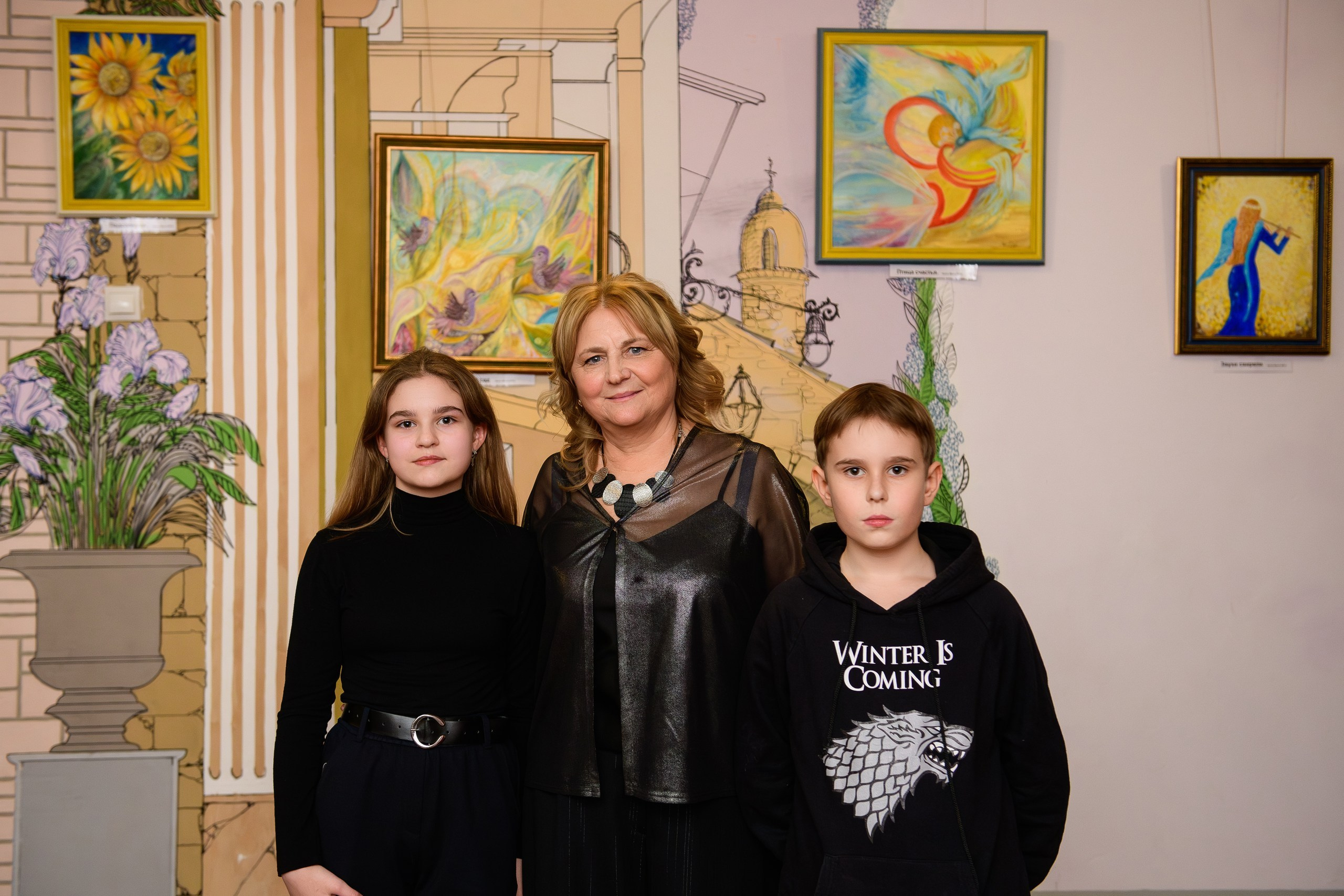 Выставка «Влюбленная в мир». Художница Татьяна Иванова-Гуляева. Семейный клуб «Открытый город»