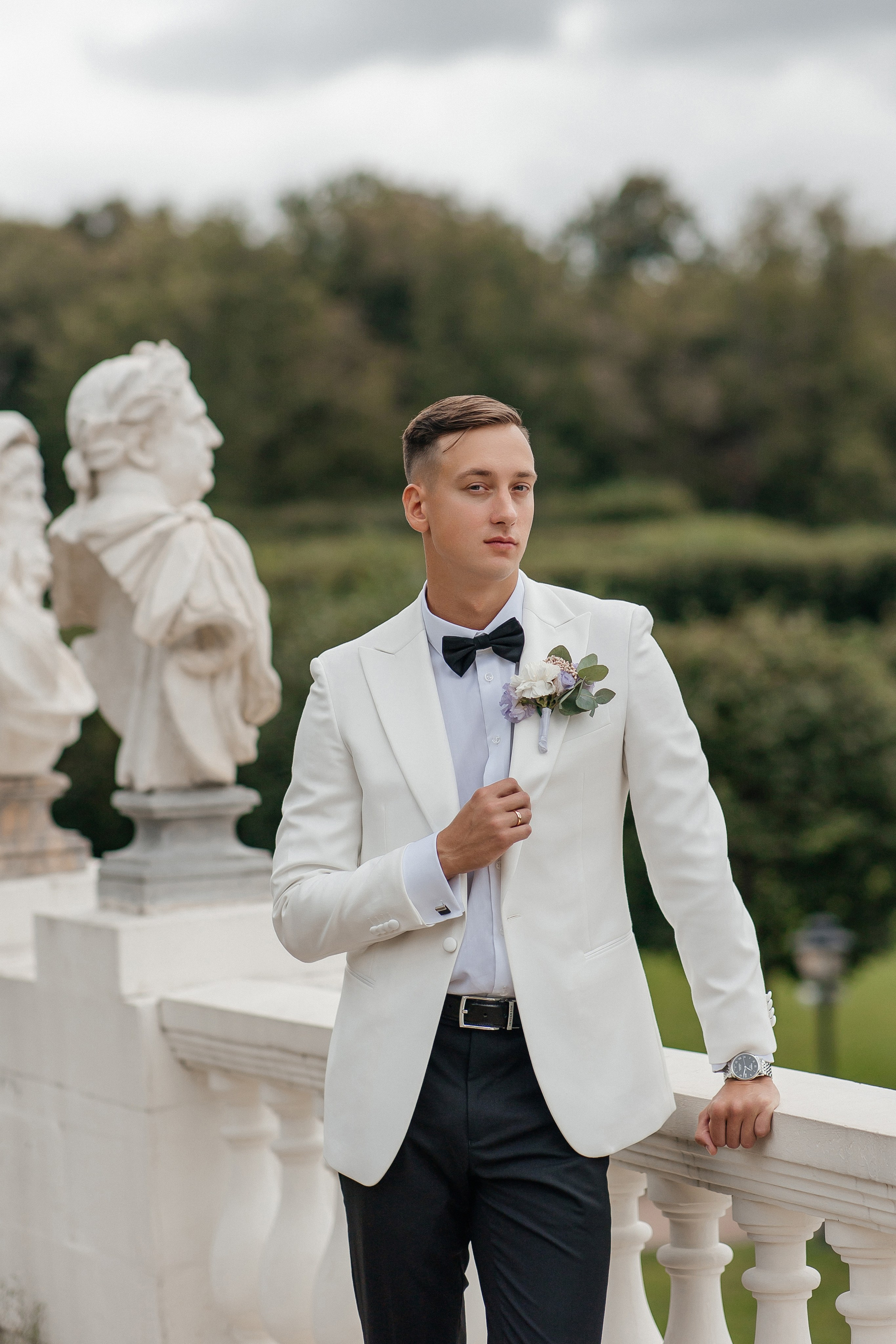 свадебная фотосессия в усадьбе Архангельское