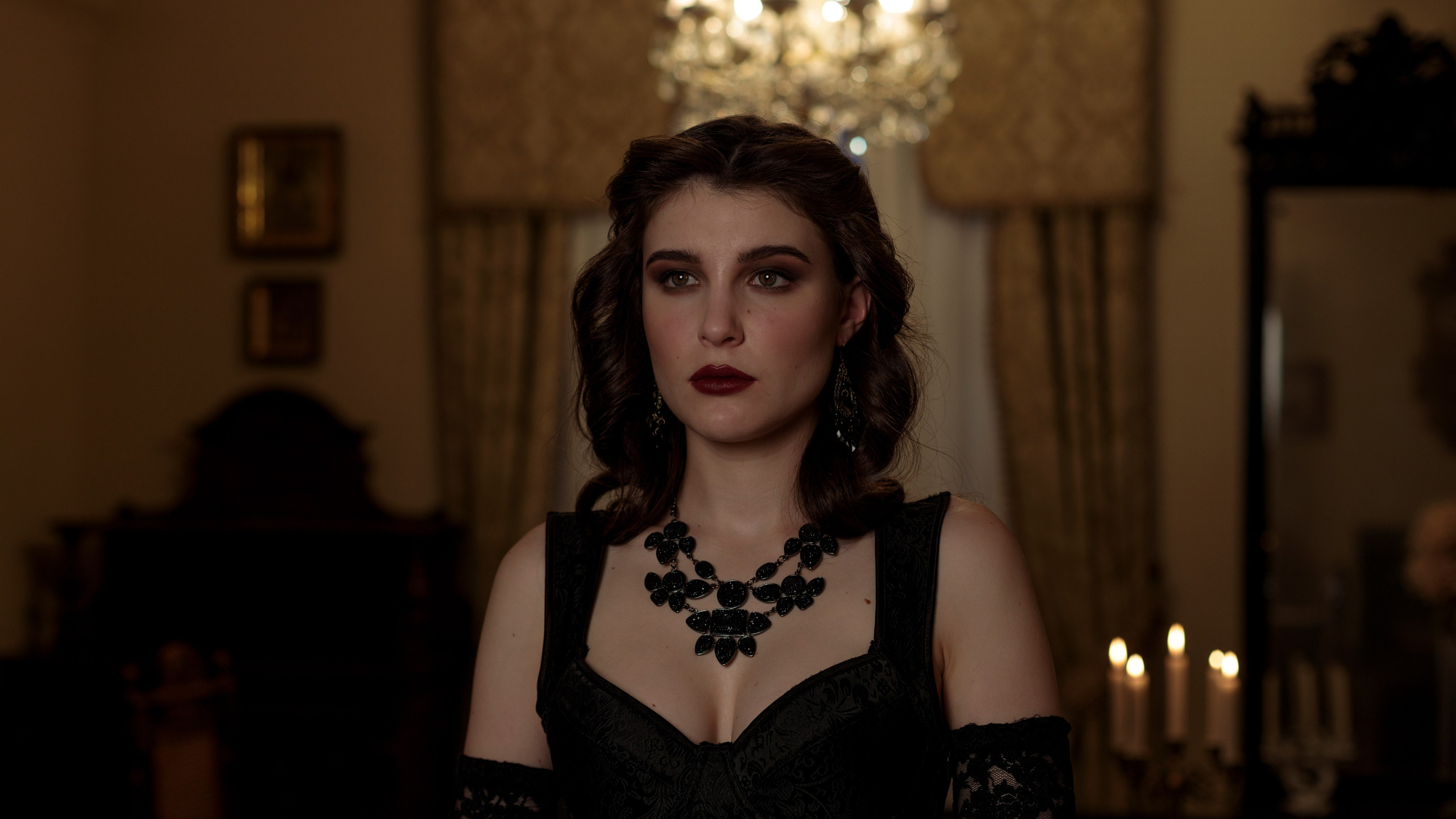 Крупный план девушки