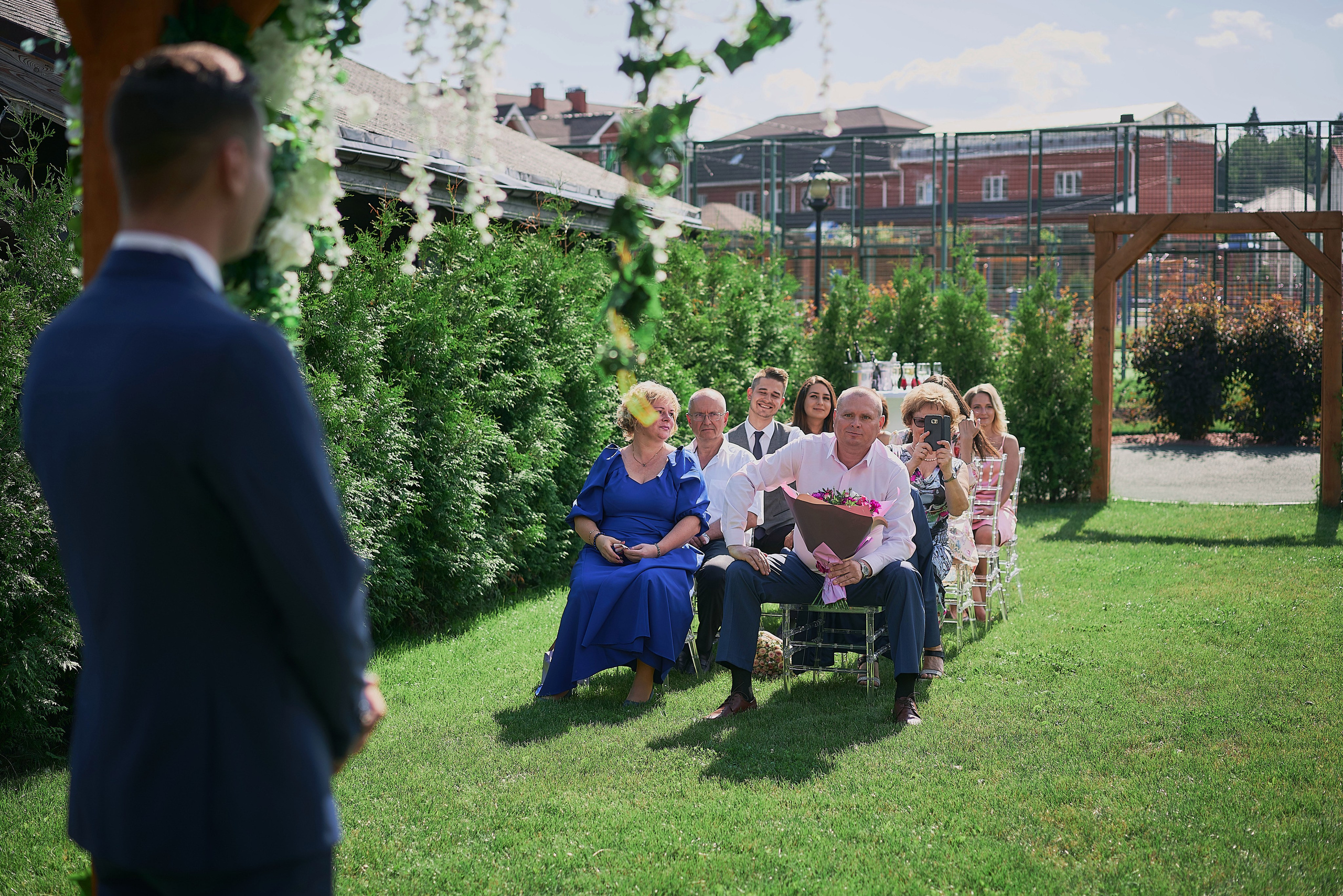 Свадебная Фотосессия Ирины и Сергея в загородном клюбе Лачи