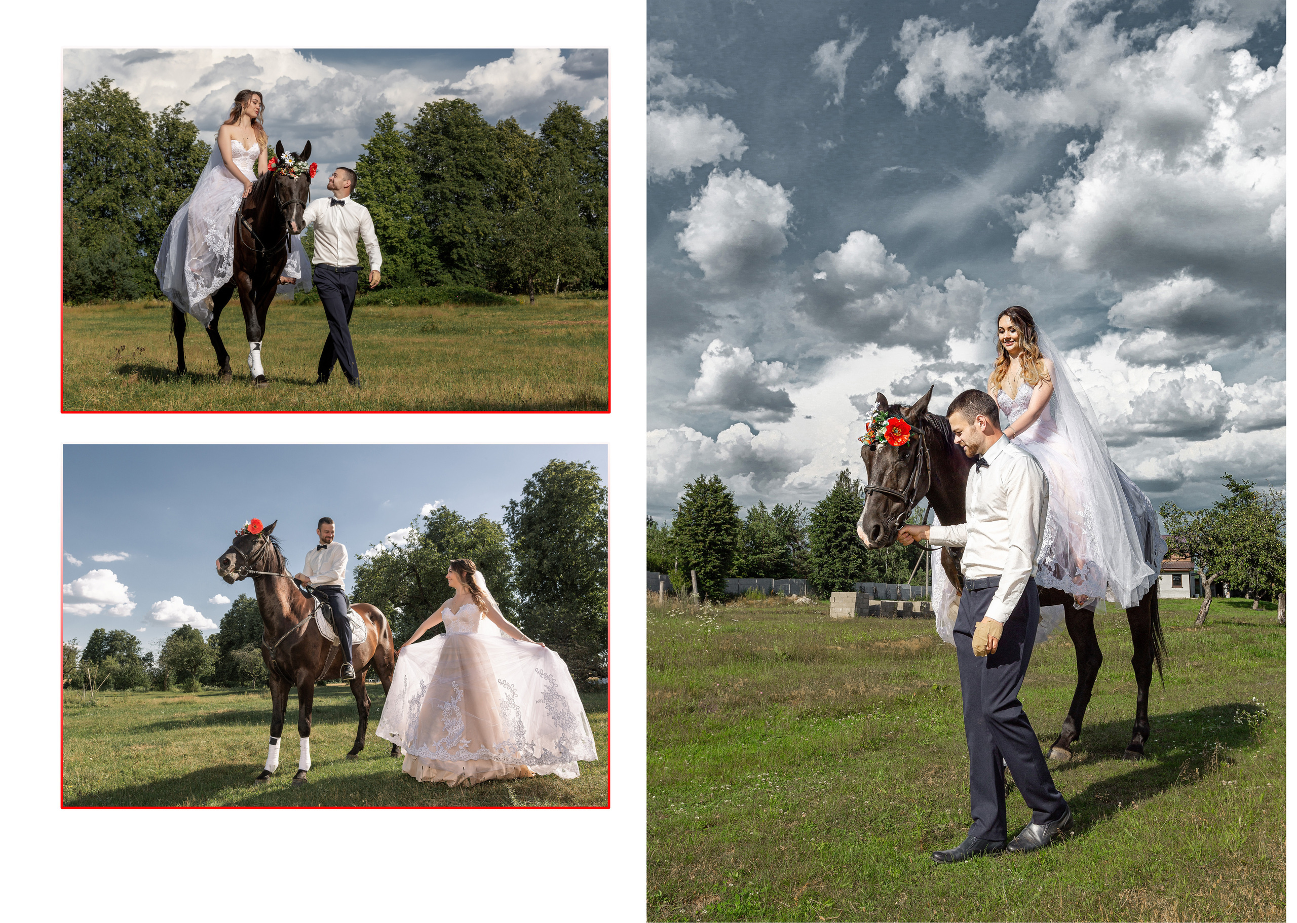 Свадебная фотокнига Артема и Юлии. Свадебный фотограф в Барановичах Вячеслав Шах-Гусейнов, фотошкола