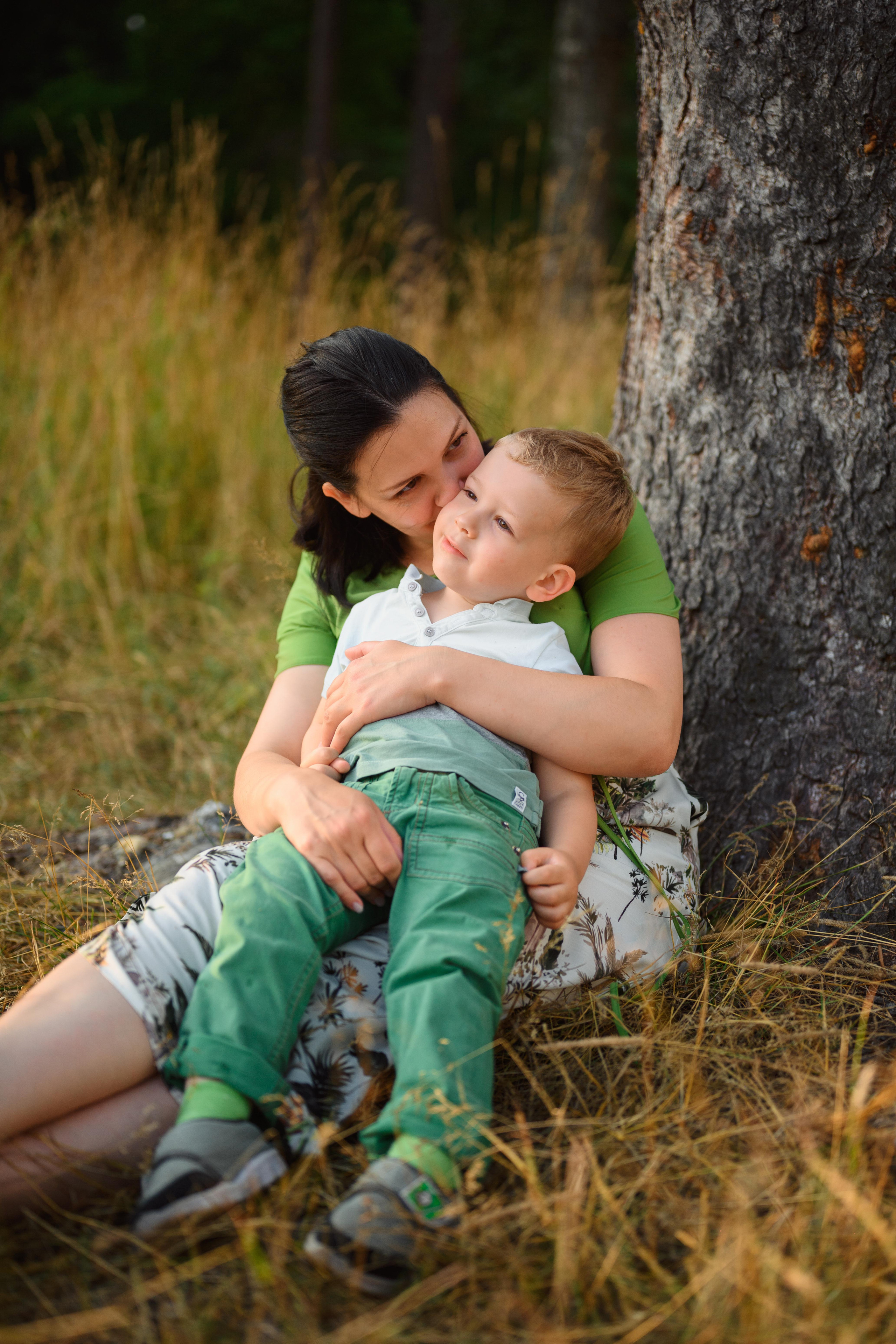 Семейная фотосессия в поле. Фотограф в Белграде Чугреева Елена