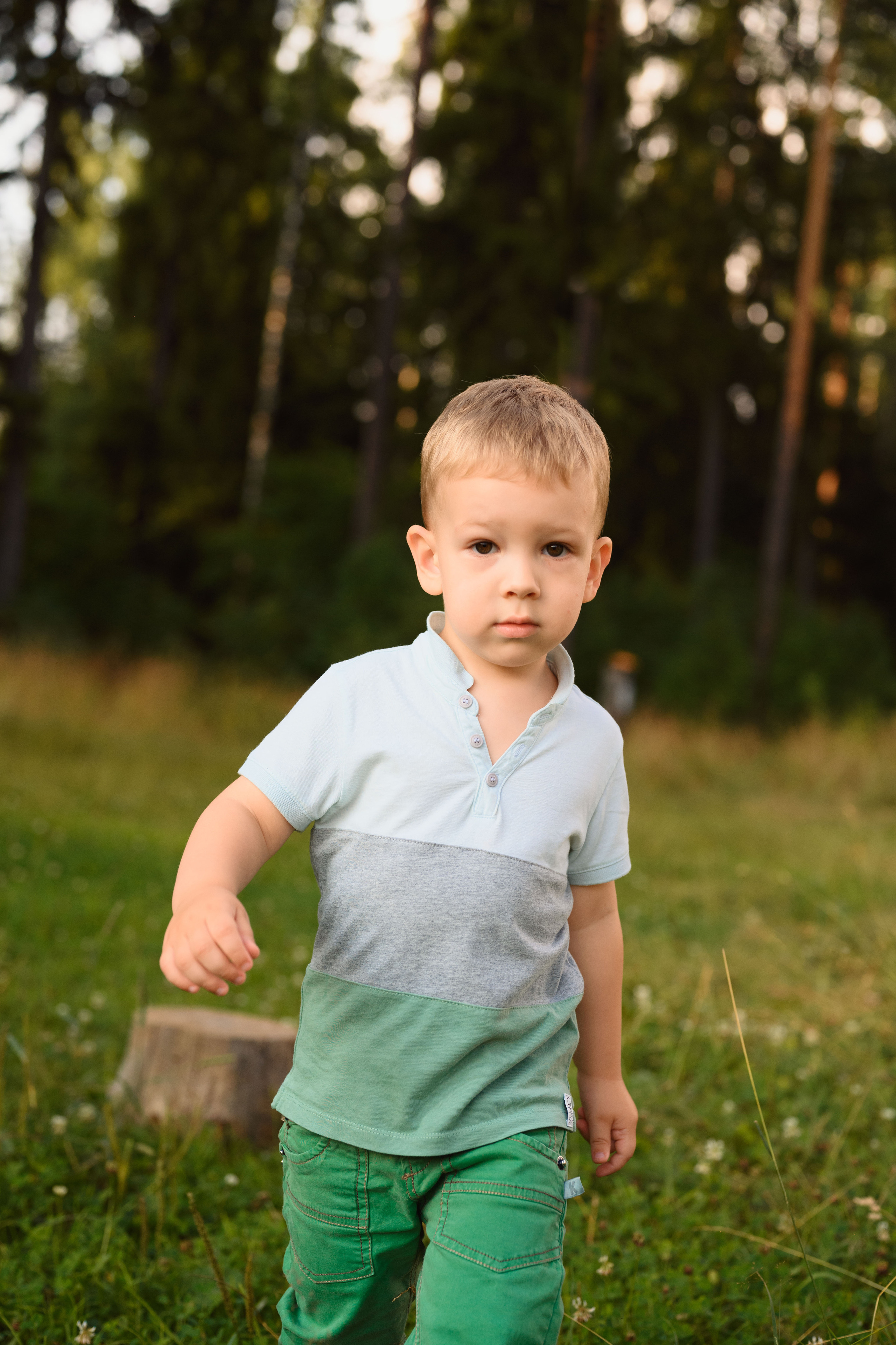 Семейная фотосессия в поле. Фотограф в Белграде Чугреева Елена