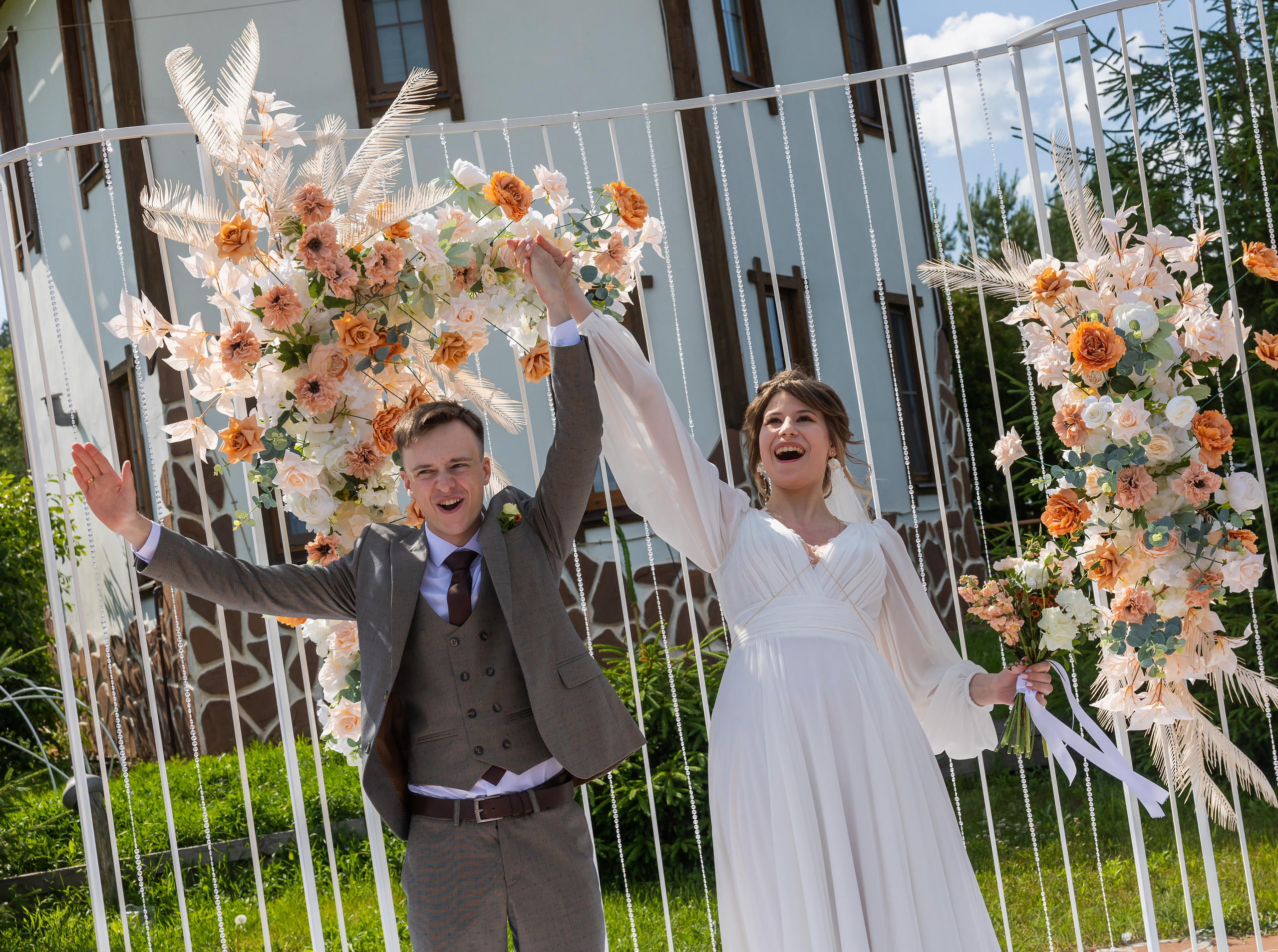 Свадебный день Николая и Анастасии. Фотограф Петров Александр Свадьбы, Съемка в студии, Выпускные альбомы г. Балашов