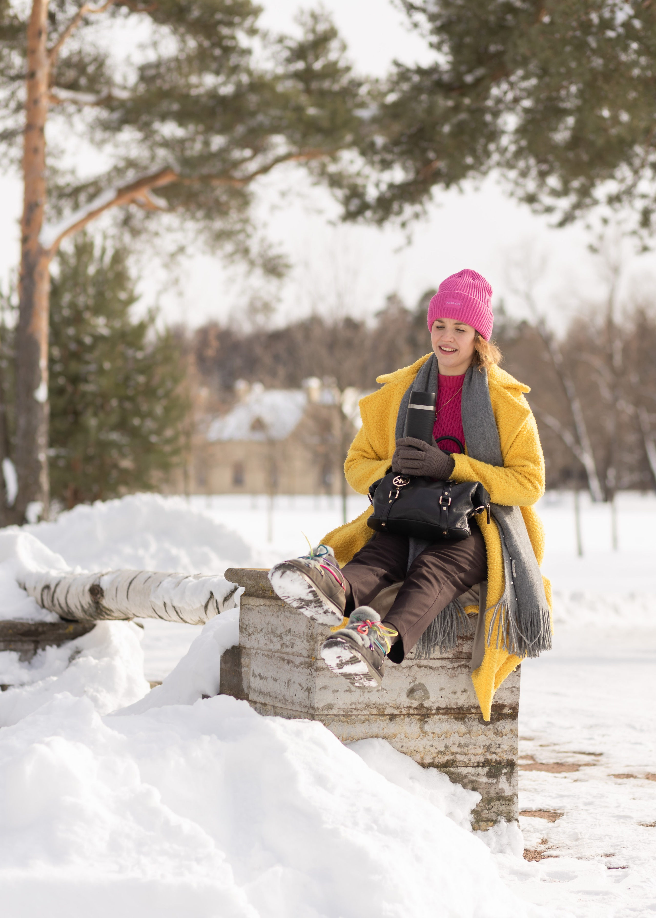 Зимняя индивидуальная фотосессия на улице