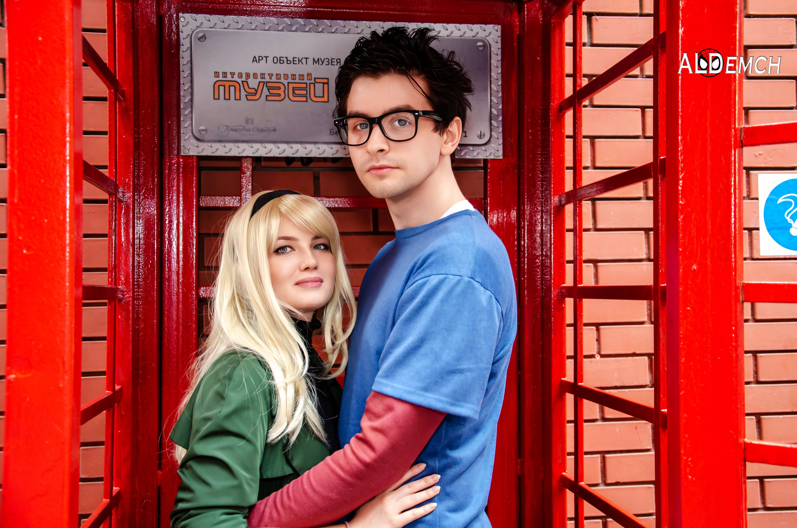 Гвен Стейси и Питер Паркер косплей фотосессия в Москве