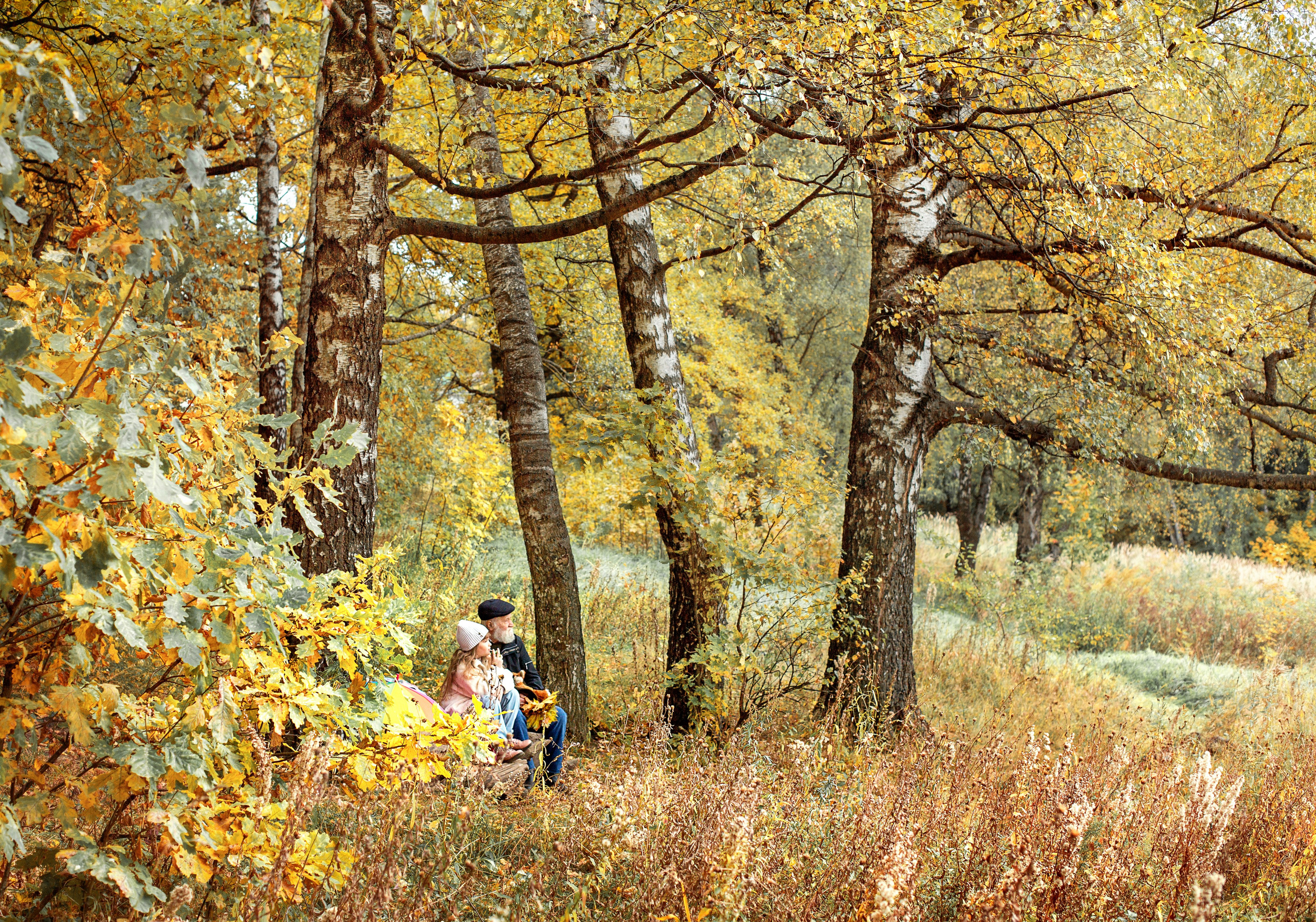 Дедушка и внучка Маша. Профессиональный фотограф, фотохудожник, видеограф из Москвы