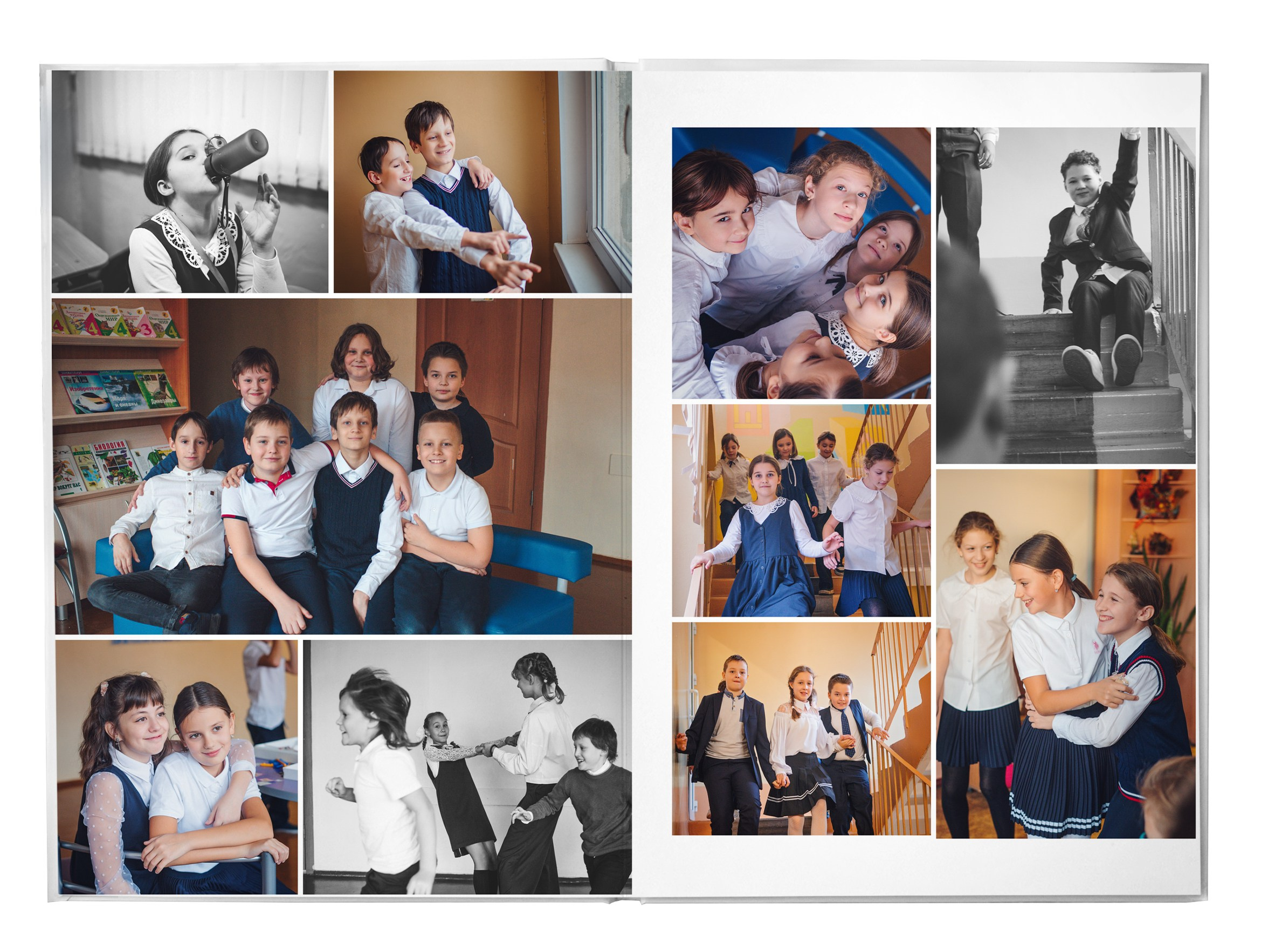 Выпускные альбомы для школ. Семейный и детский фотограф Марина Тувиста в Санкт-Петербурге