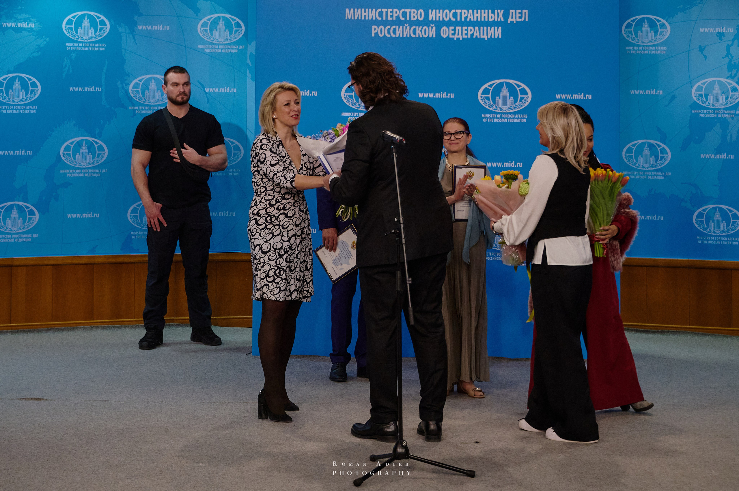 Презентация киноленты «Black to USSR». Фотограф Роман Адлер