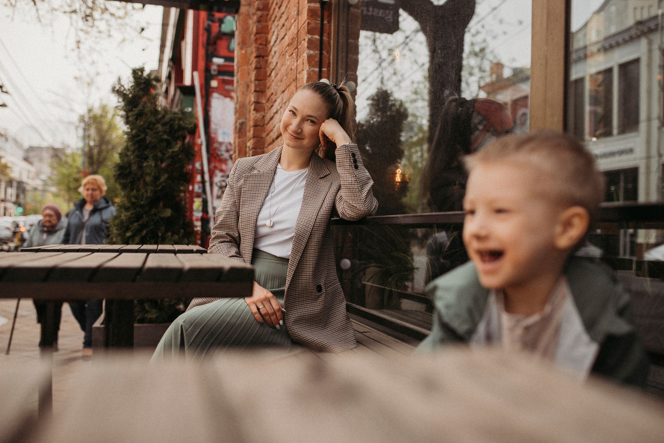 Мария с сыном. Семейный фотограф в Краснодаре Коломыцева Евгения