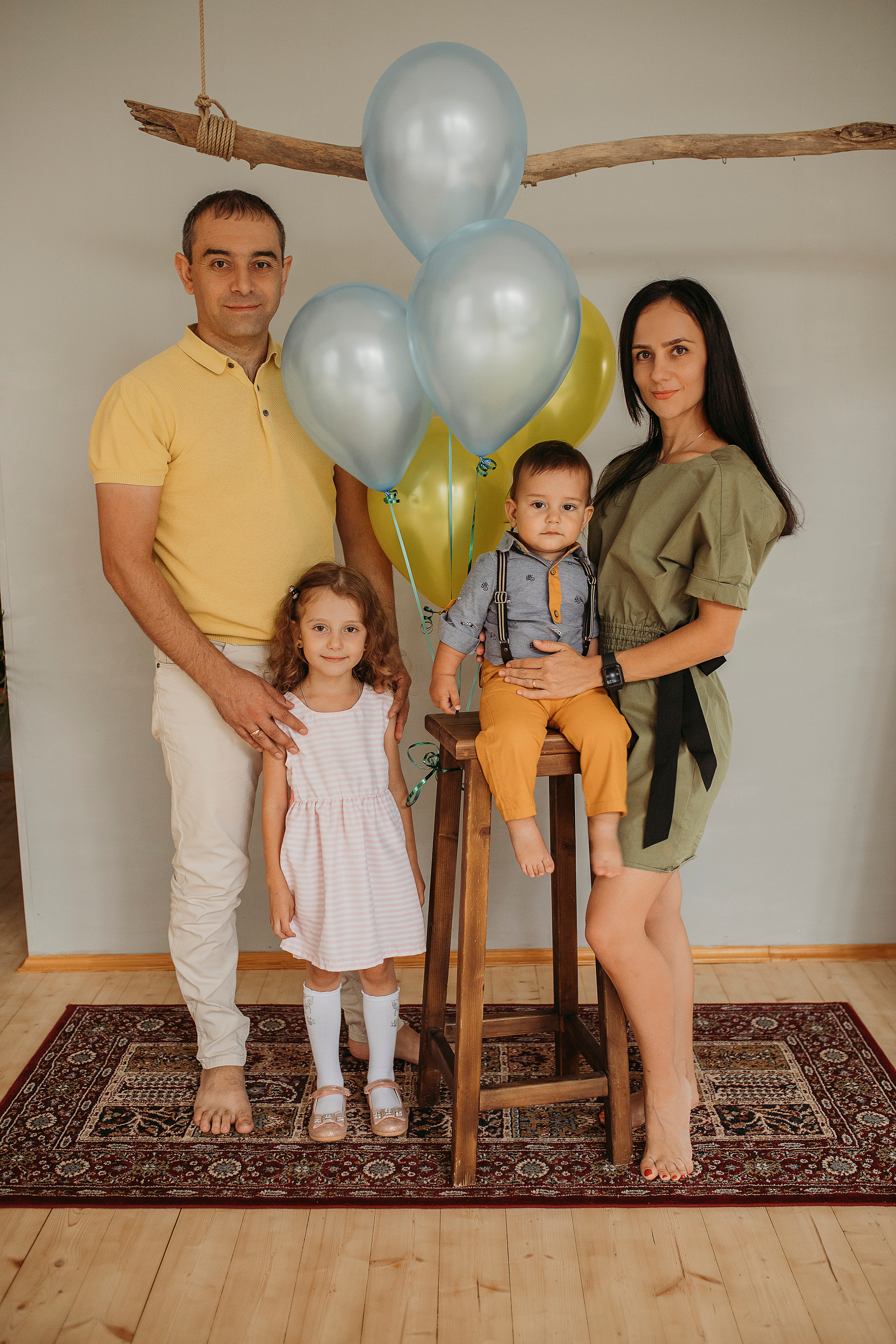 Альберту 1 год. Семейный фотограф в Краснодаре Коломыцева Евгения