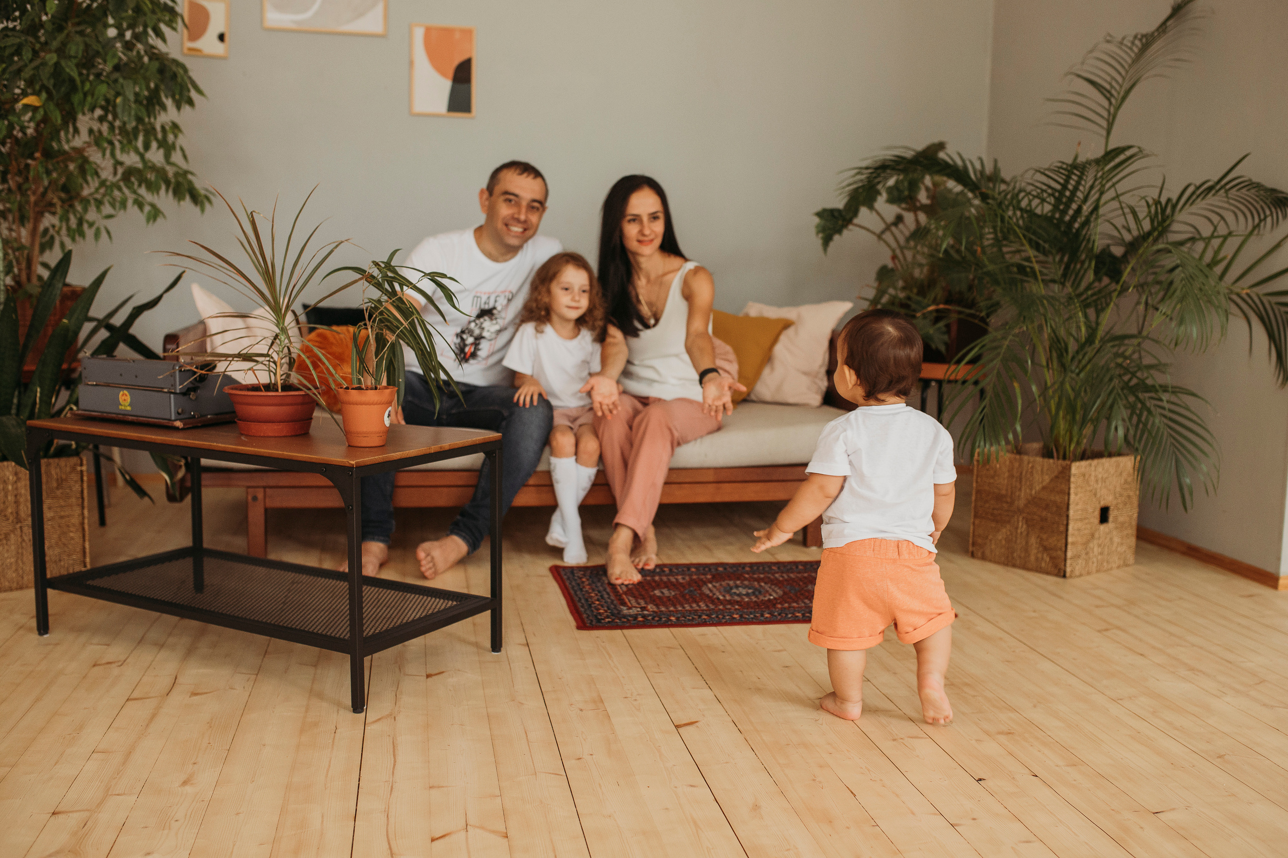 Альберту 1 год. Семейный фотограф в Краснодаре Коломыцева Евгения