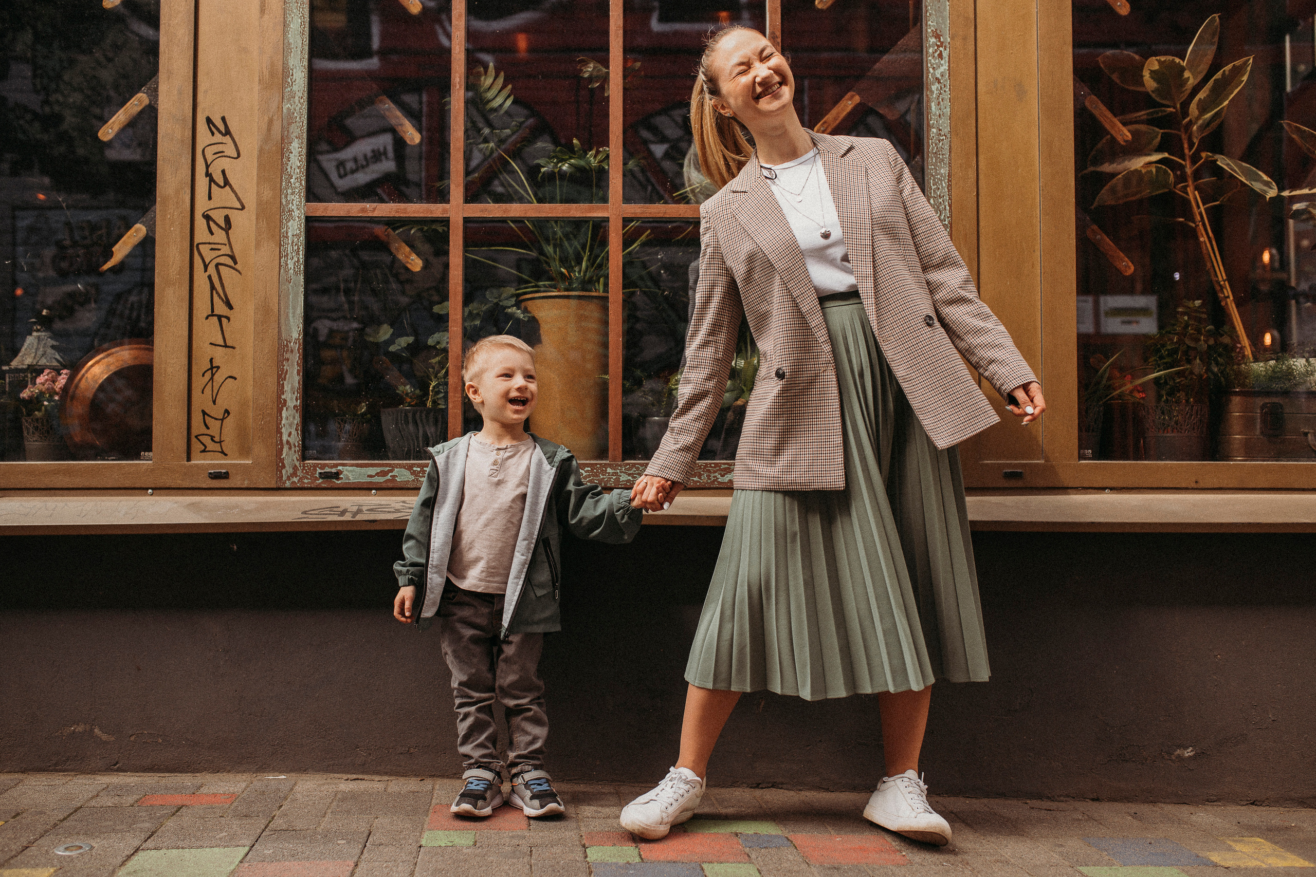 Мария с сыном. Семейный фотограф в Краснодаре Коломыцева Евгения