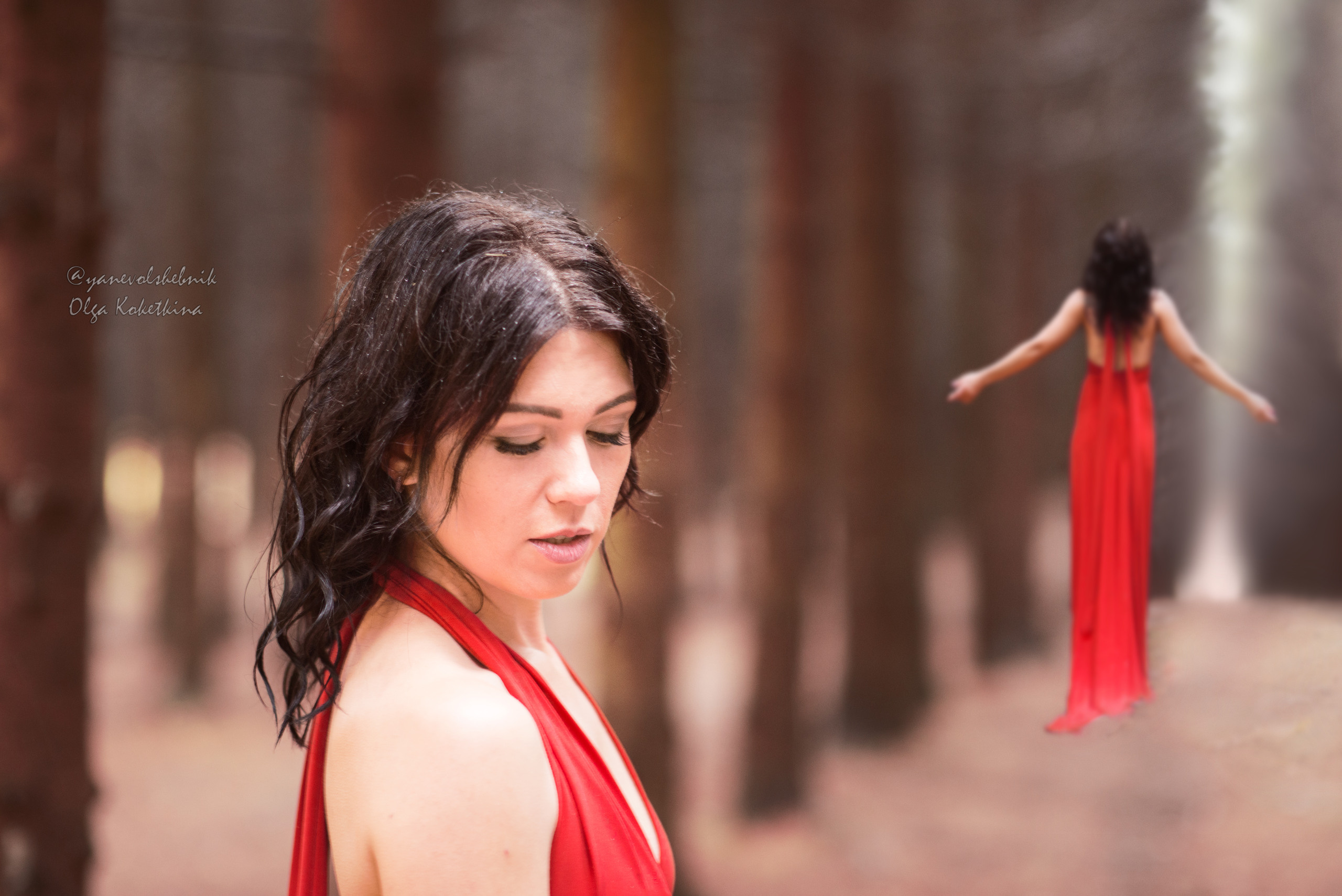 Марьям в лесу. Фотограф Москва — Серпухов — Таруса Ольга Кокеткина