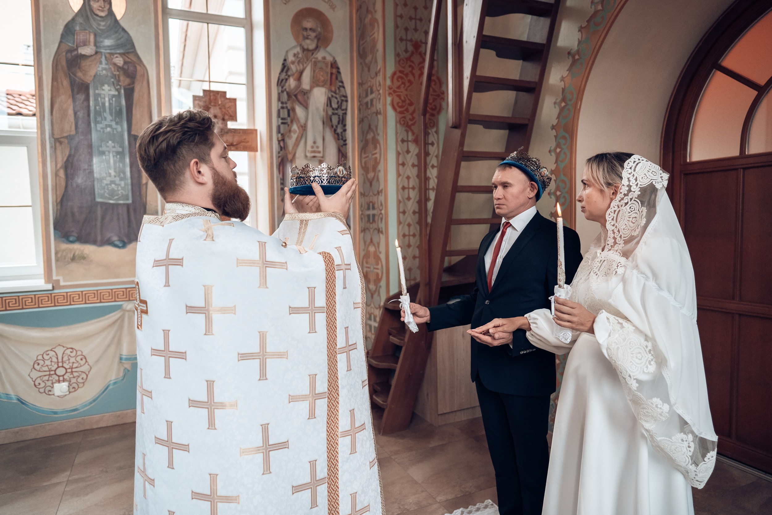 Венчание в храме ап.Андрея Первозванного Севастополь. Церковный фотограф Севастополь