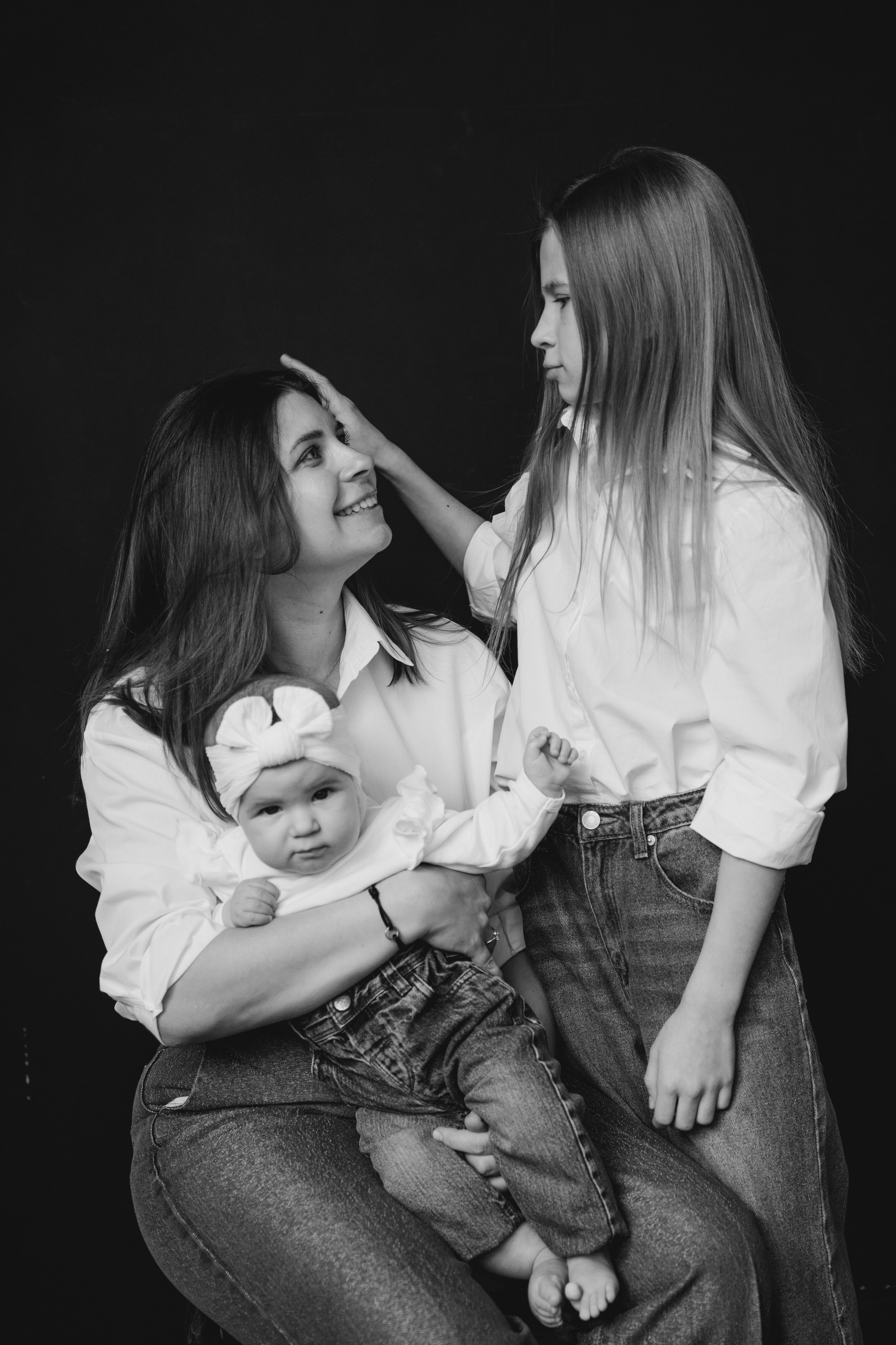 Семейные в студии. Семейный фотограф в Санкт-Петербурге Галина Налимова