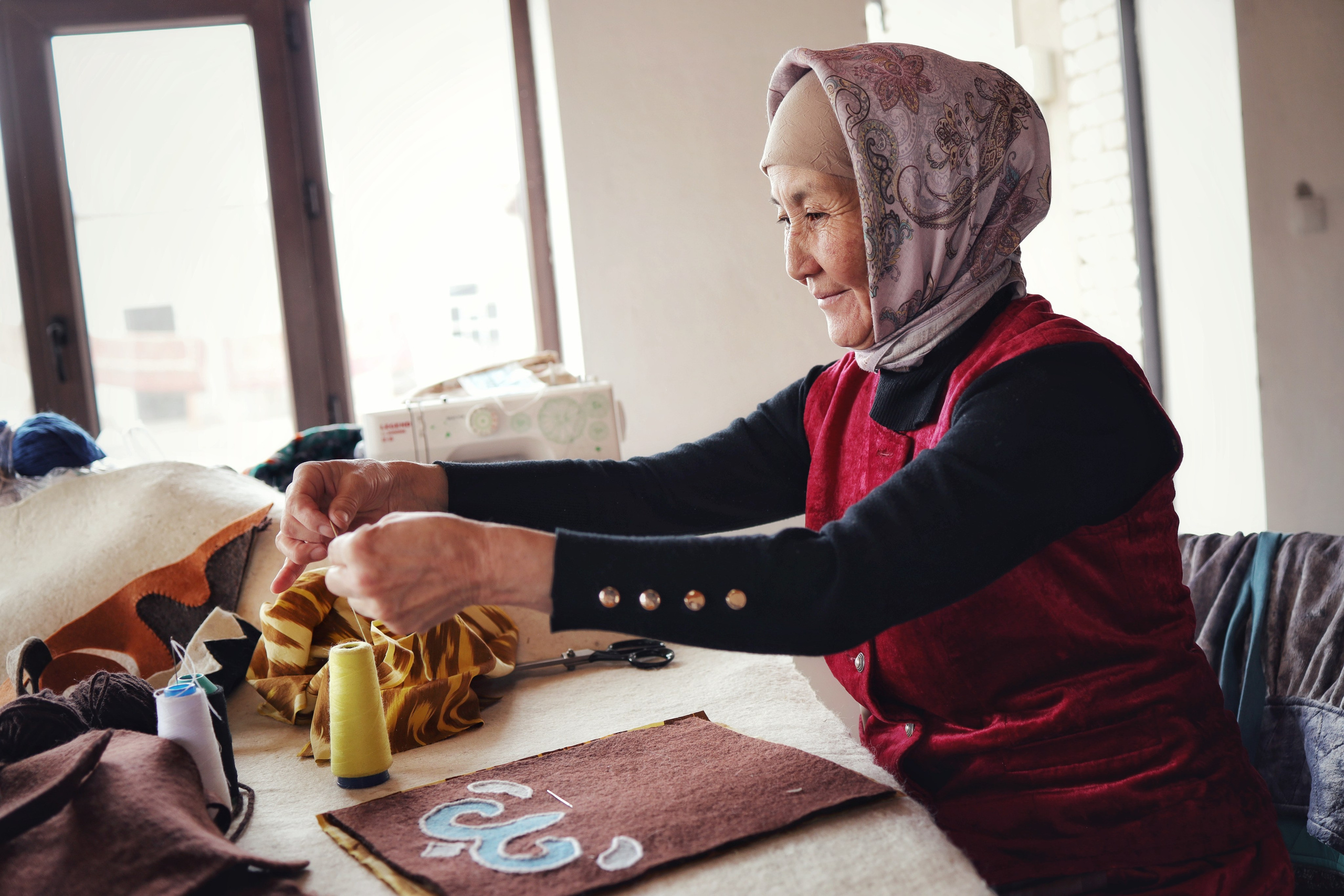 Zhanyl Baisheva, UNESCO ICH / Kyrgyzstan 2024. POLINA MÔMOT