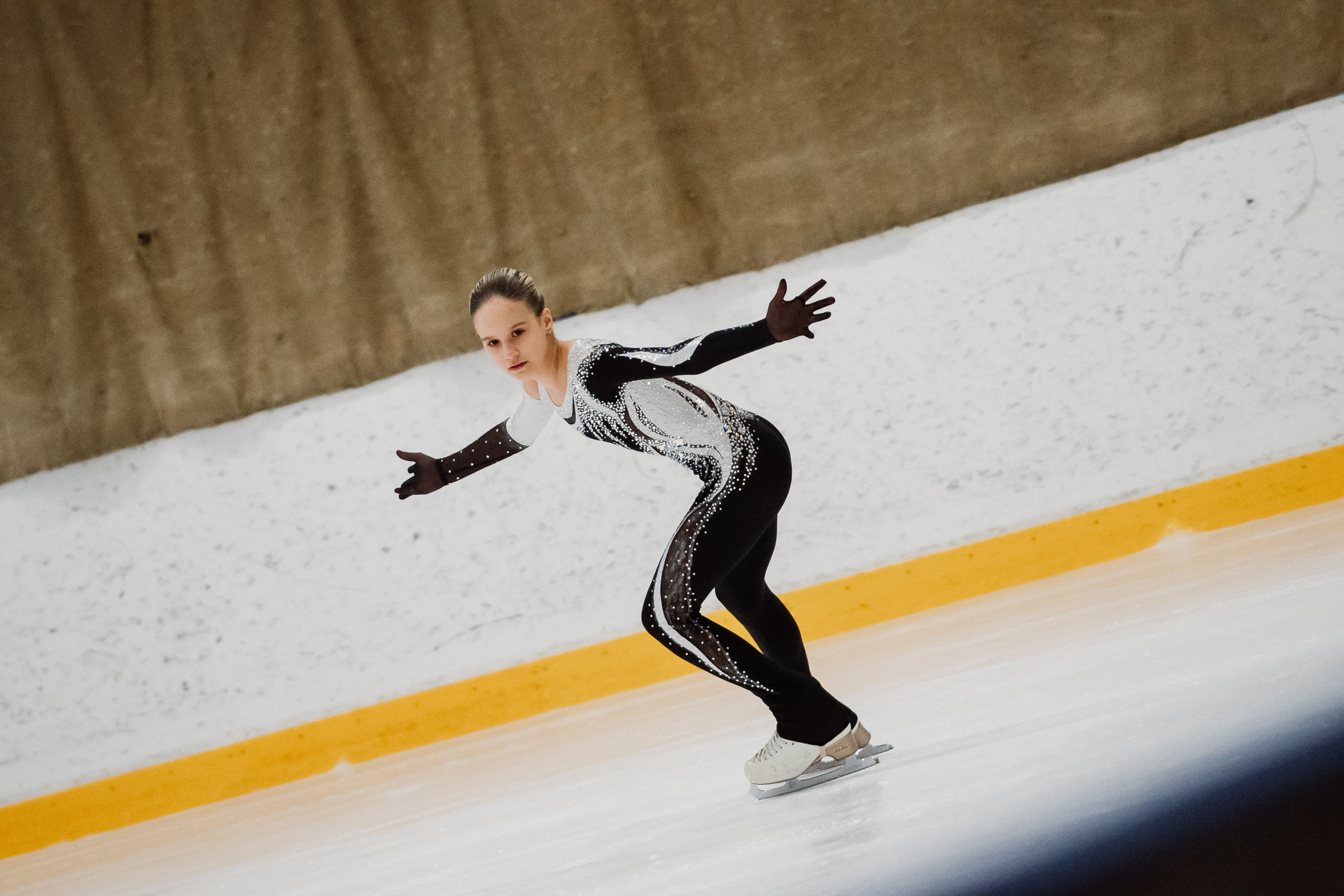 Соревнования по фигурному катанию на призы ФФКК НСО. Воробьева Ксения — Спортивный и танцевальный фотограф Новосибирск