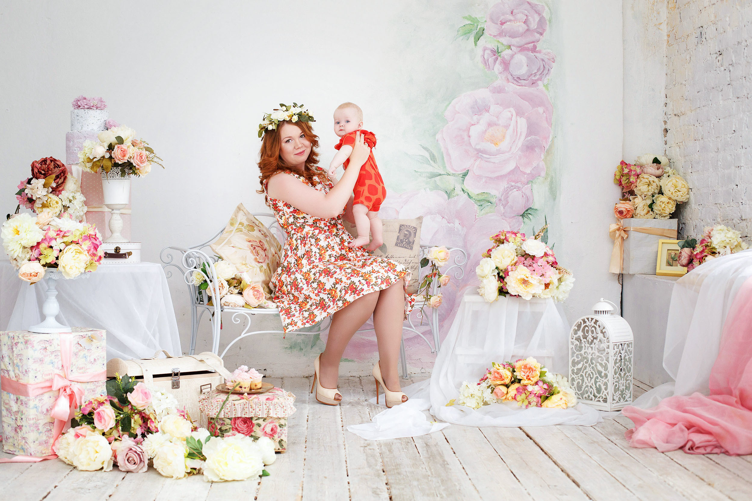 Семейная фотосессия для Ильи, Натальи и маленького Арсения