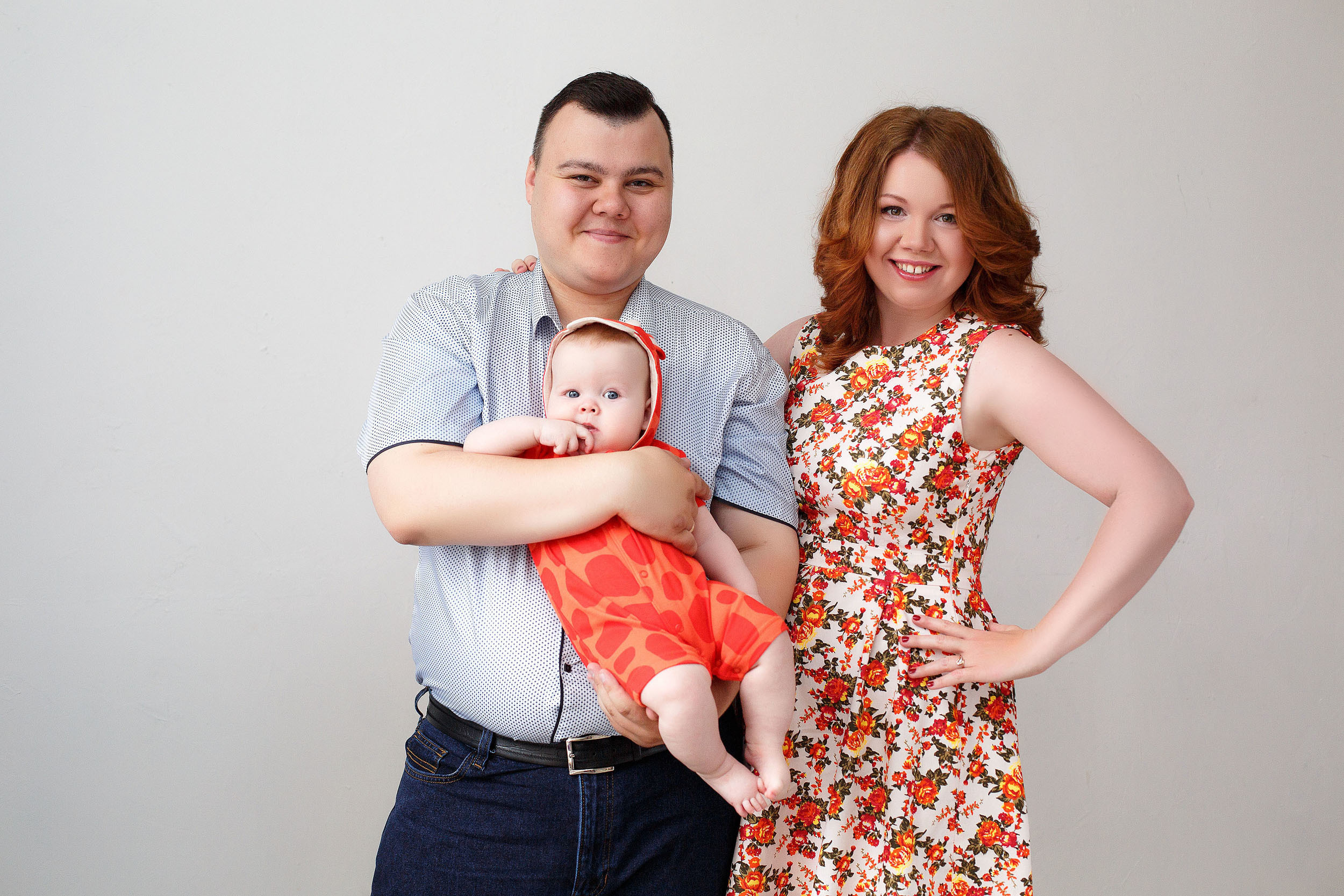 Семейная фотосессия для Ильи, Натальи и маленького Арсения