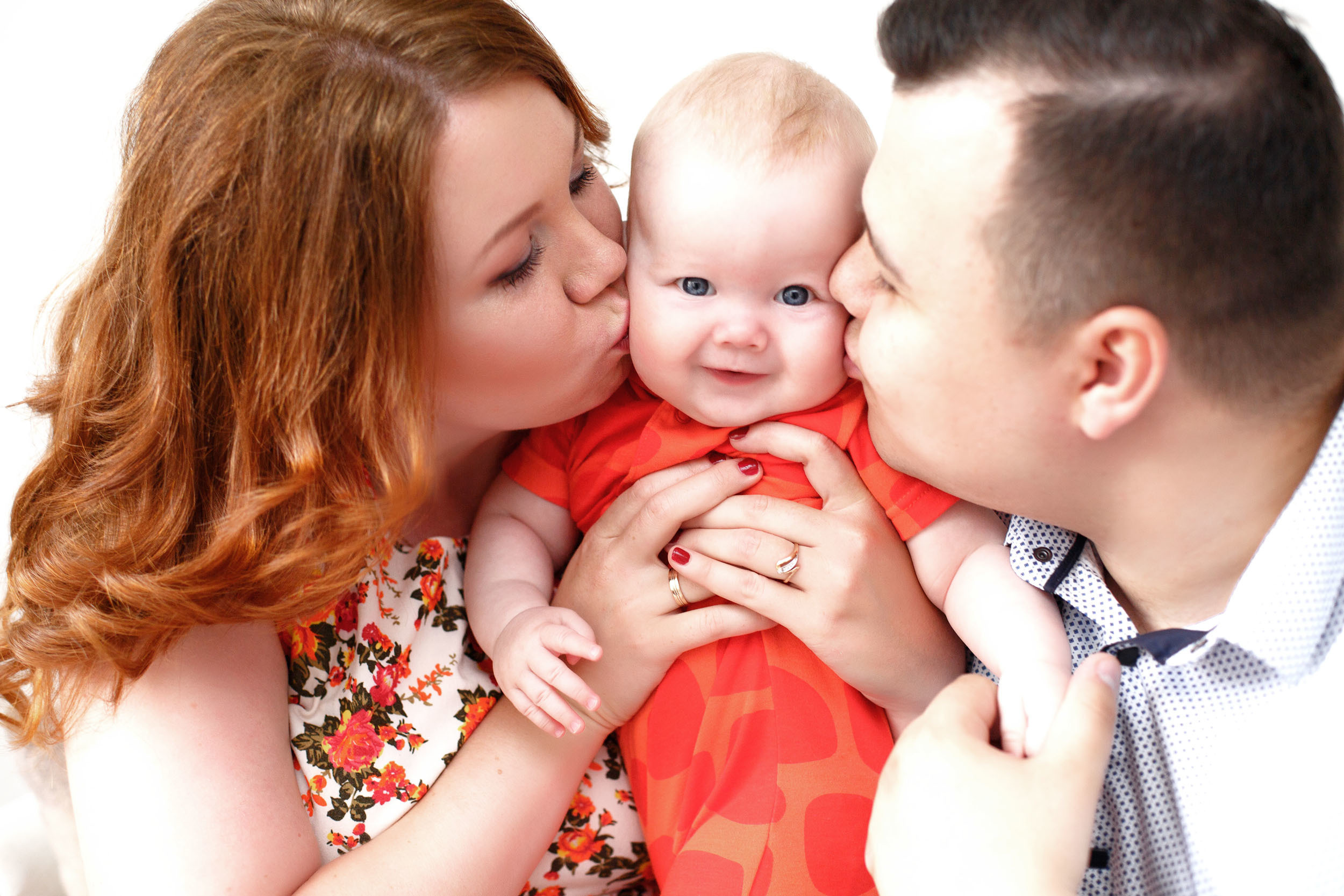 Семейная фотосессия для Ильи, Натальи и маленького Арсения