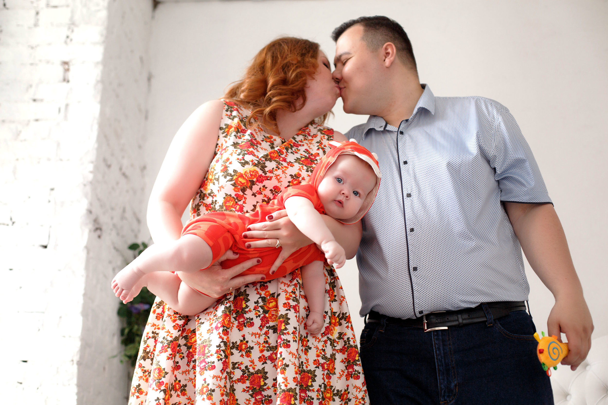 Семейная фотосессия для Ильи, Натальи и маленького Арсения