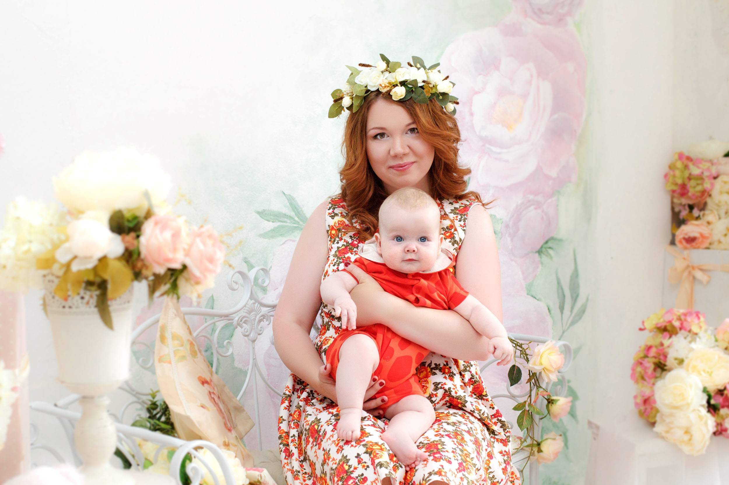 Семейная фотосессия для Ильи, Натальи и маленького Арсения