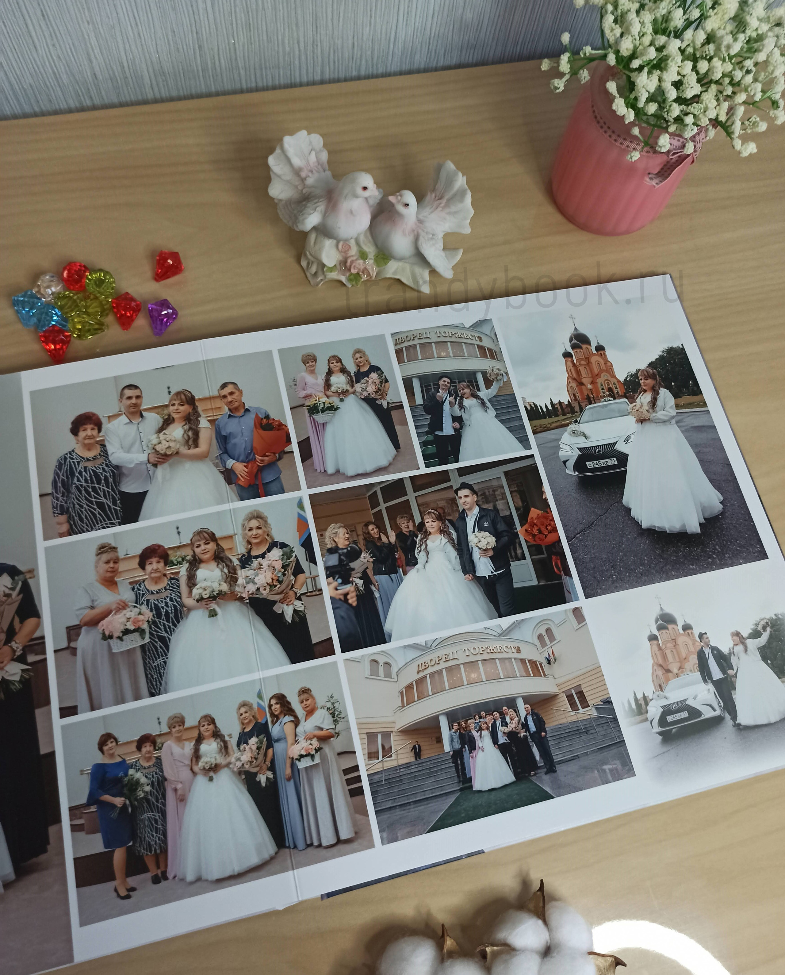 Заказать свадебную фотокнигу. Стильные выпускные альбомы в Старом Осколе. Свадебные фотокниги