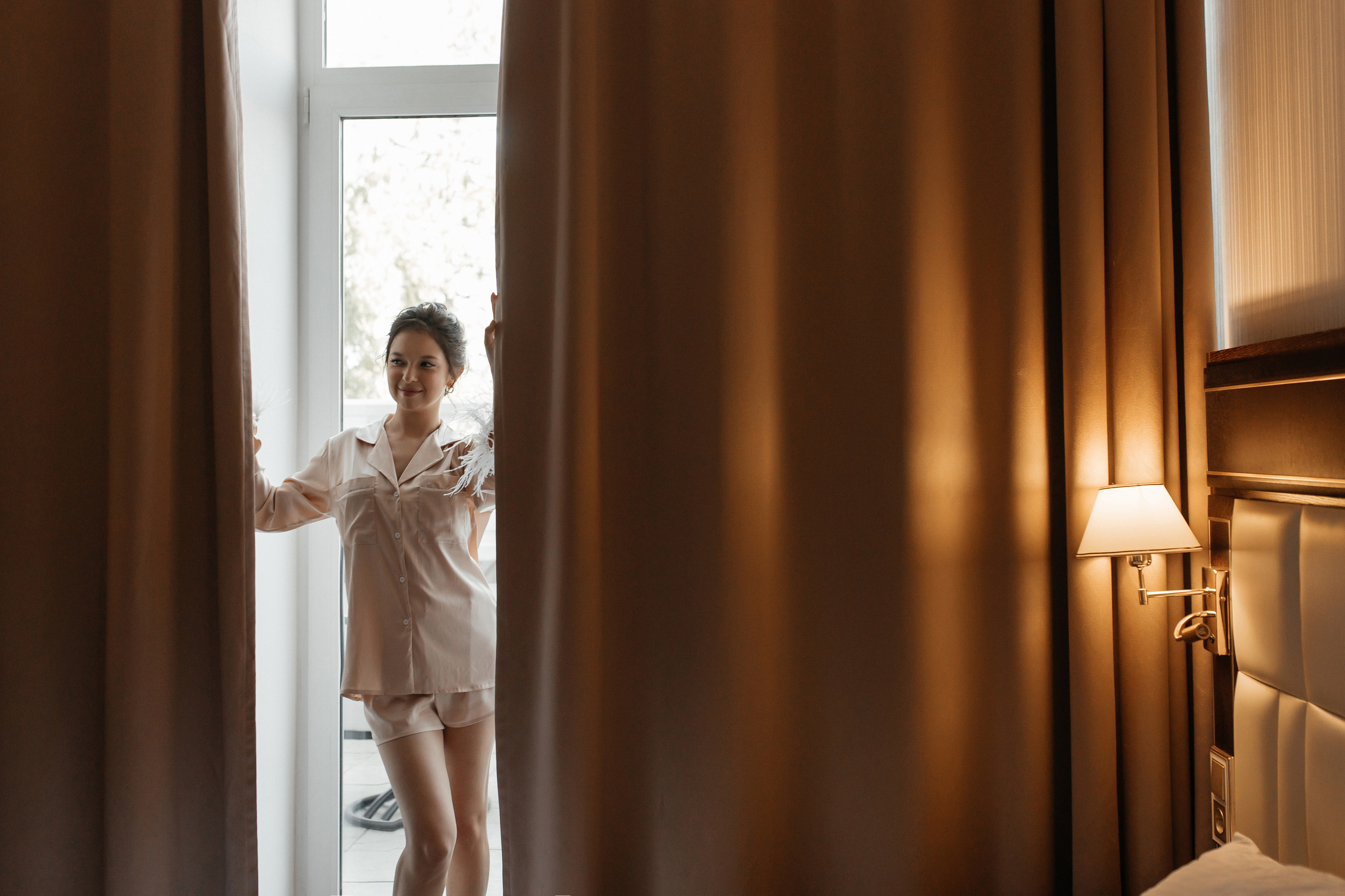 Портретные фотографии молодожёны свадебная фотосессия сборы невесты