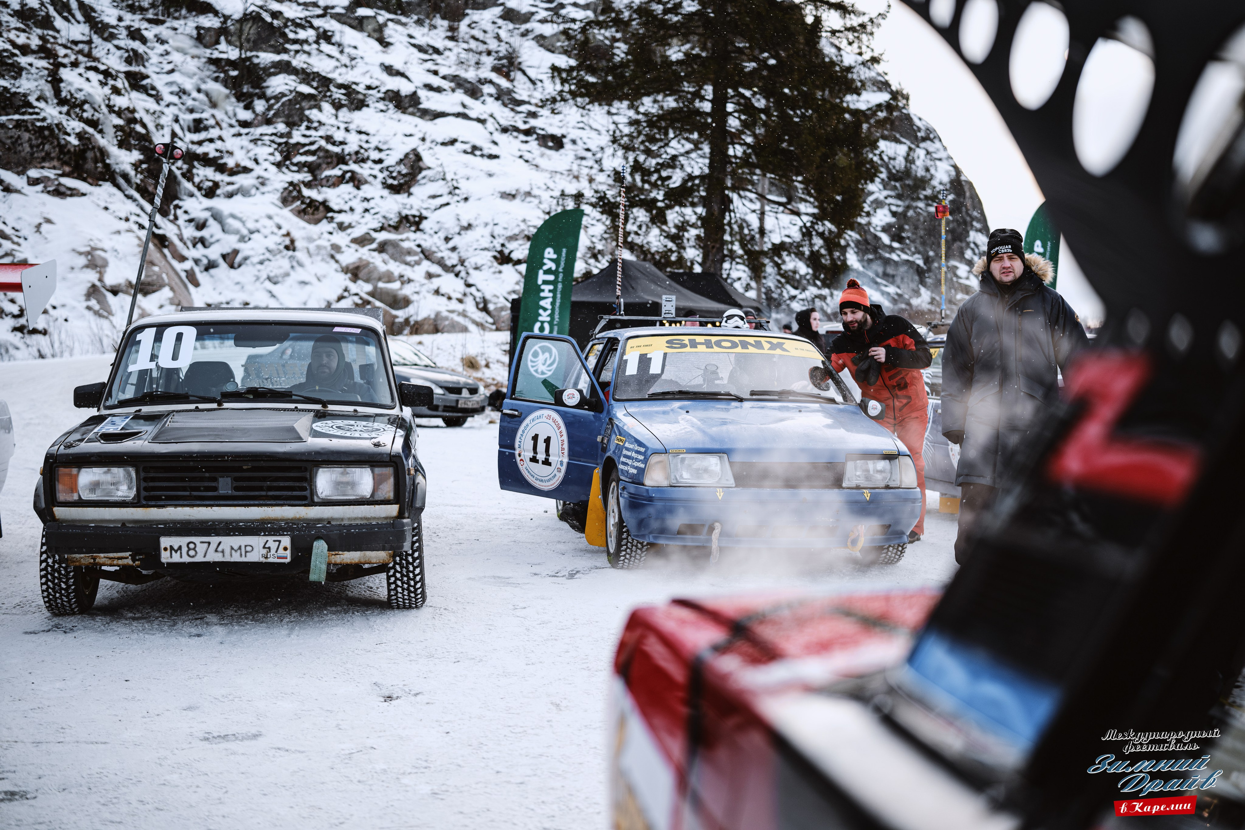«Зимний Драйв в Карелии» Авто Марафон-гигант «25 часов на льду» Илона Накутис, Николай Грязин, джимхана, фотограф Антон Медведев, icoguar, Сортавала, Карелия