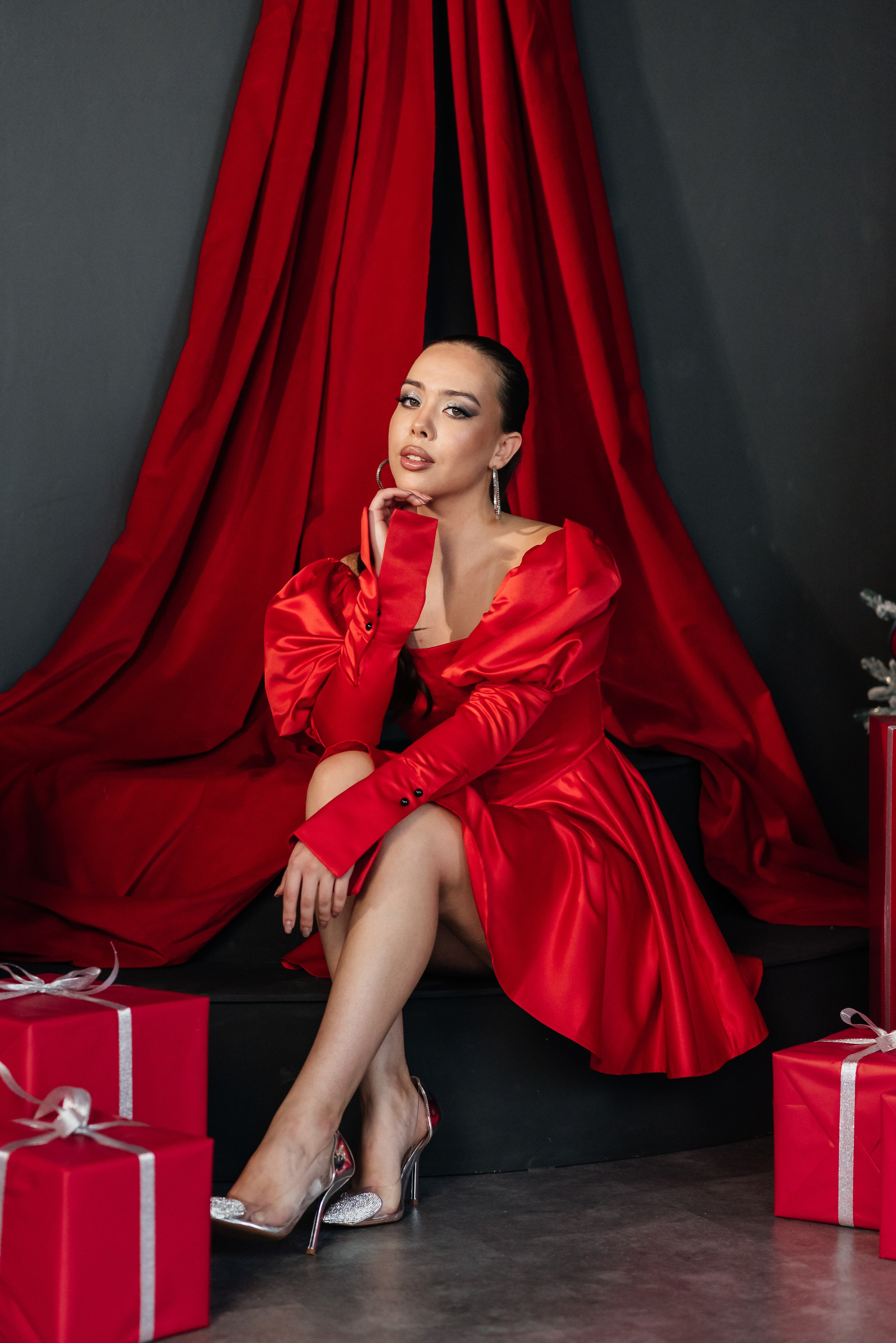 Новогодняя фотосессия в Уфе и Стерлитамаке. Новогодняя фотостудия. Фотограф Лилия Арсланова Уфа Стерлитамак. Свадебные и семейные фотосесссии