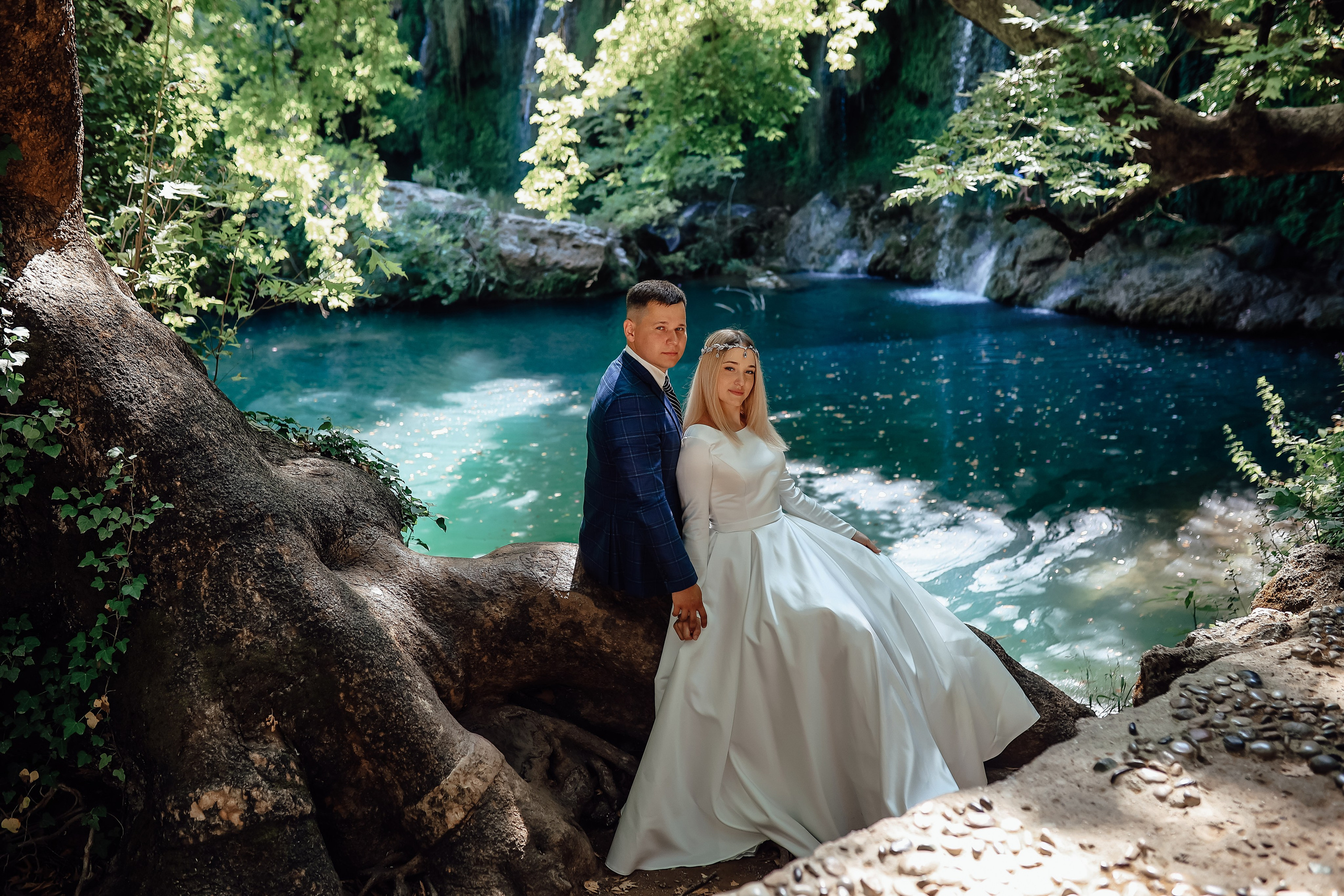 Photoshooting at Kurshunlu waterfall