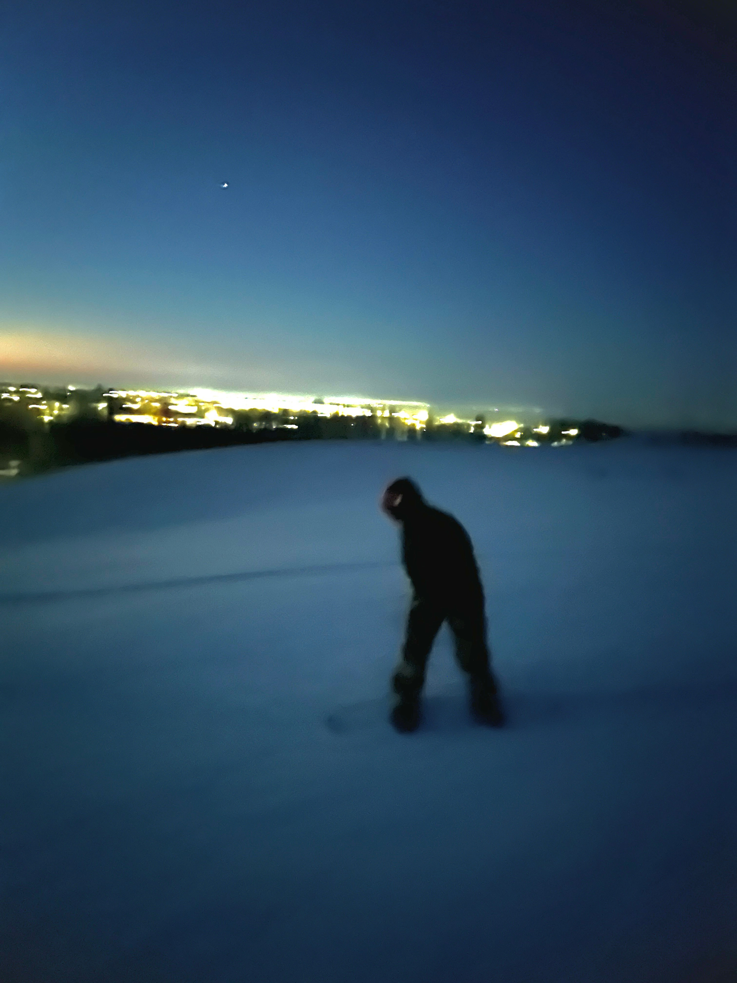 Ночное катание на сноуборде. Портретный и свадебный фотограф в Крыму Симферополь Нечипоренко Сергей