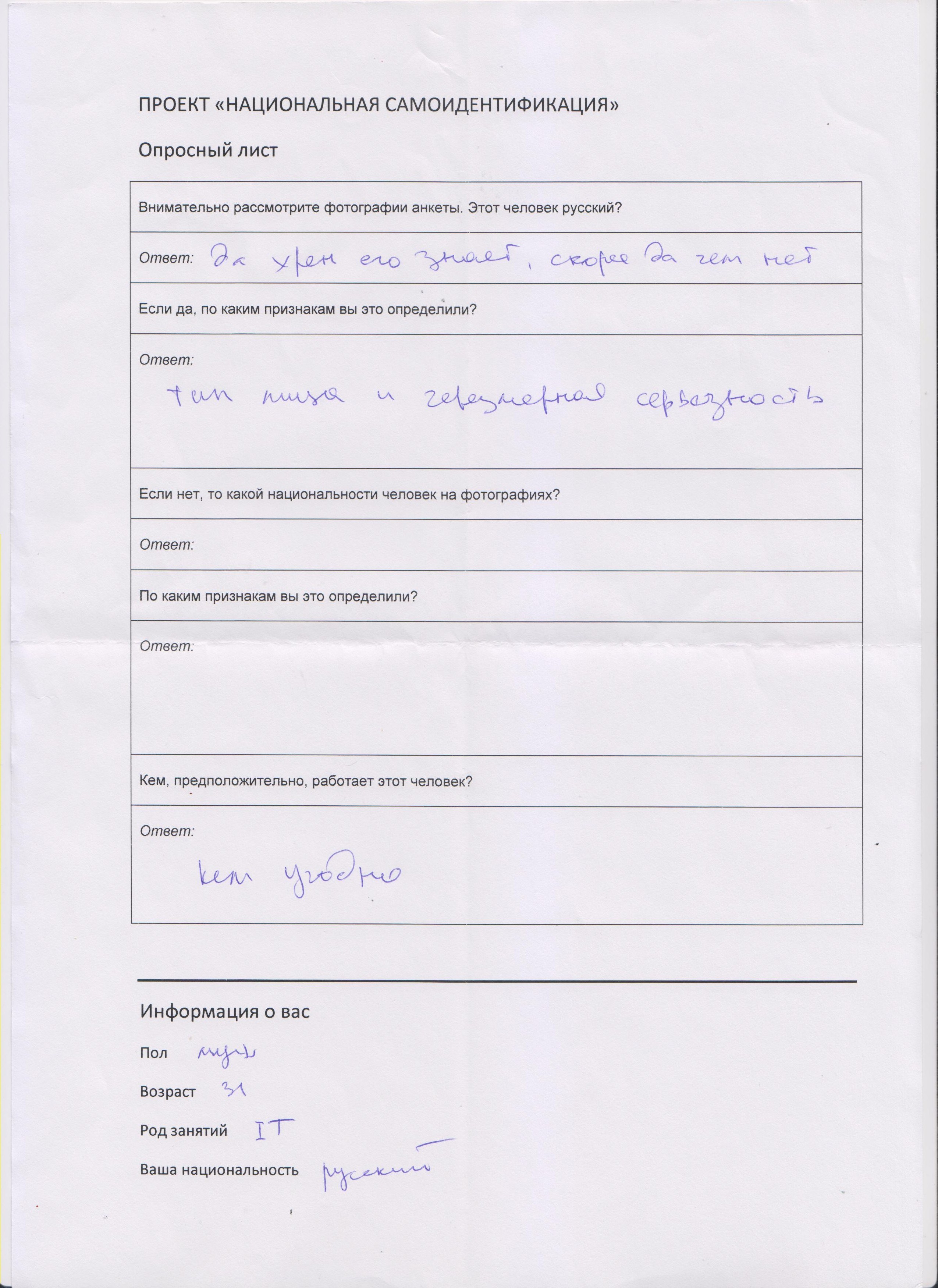 NATIONAL SELF-IDENTIFICATION 2015. Ilmira Bolotyan — Interdisciplinary Artist and Curator