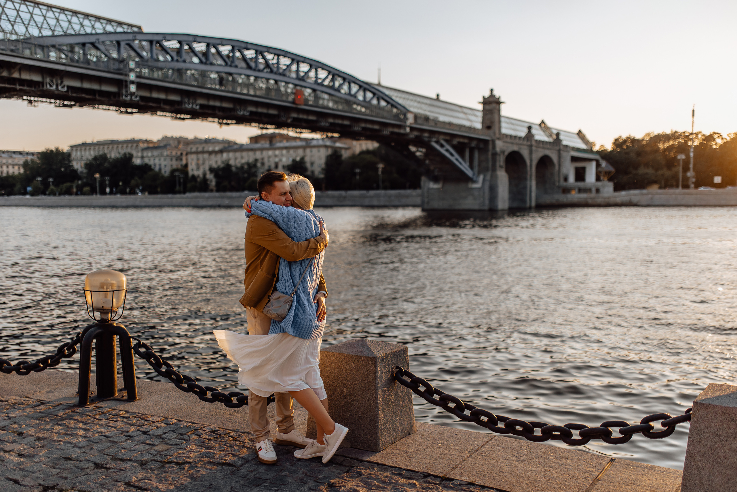 Lovestory в парке Горького. Свадебный фотограф в Москве Дарья Олендарёва