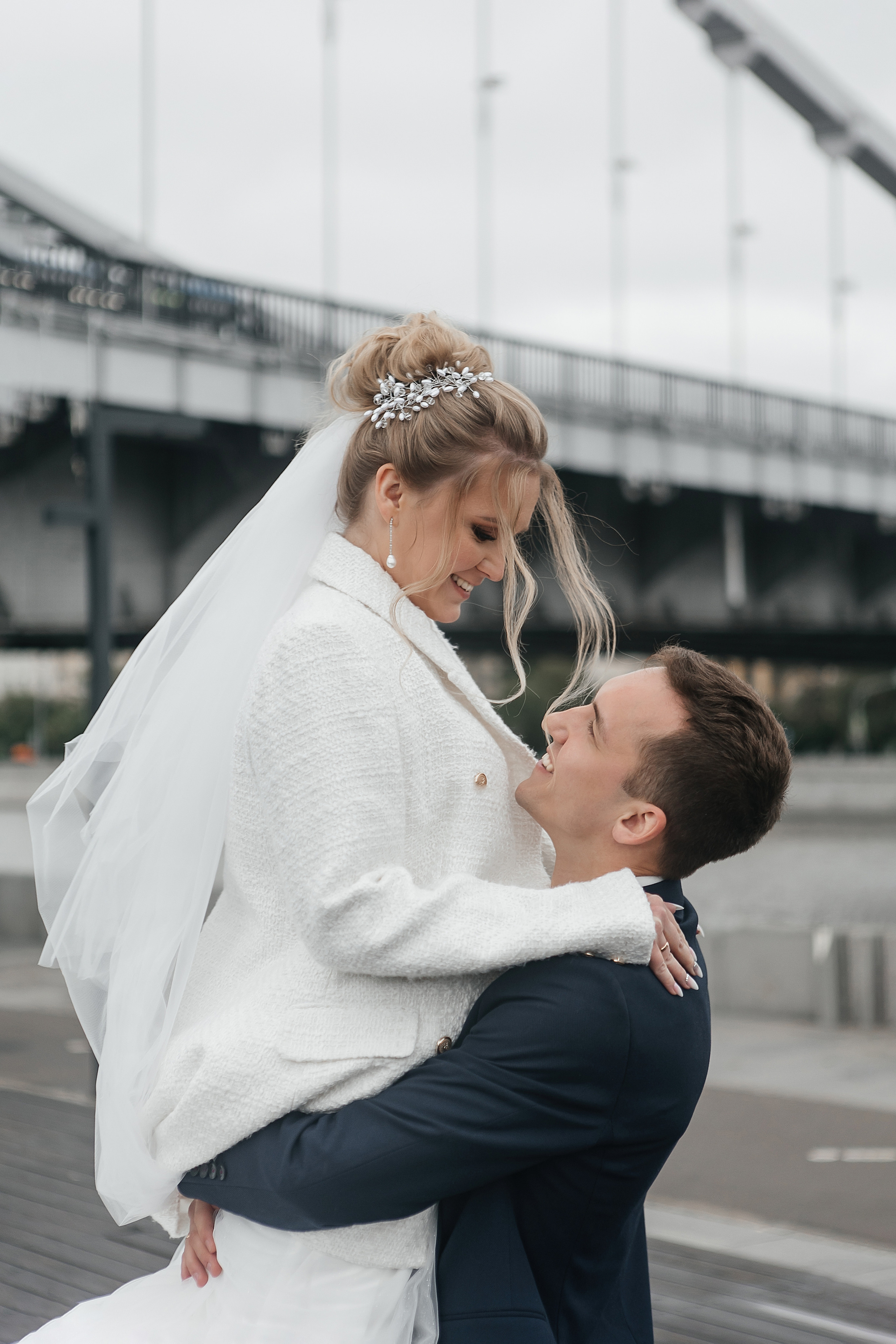 Свадебная прогулка в парке Горького