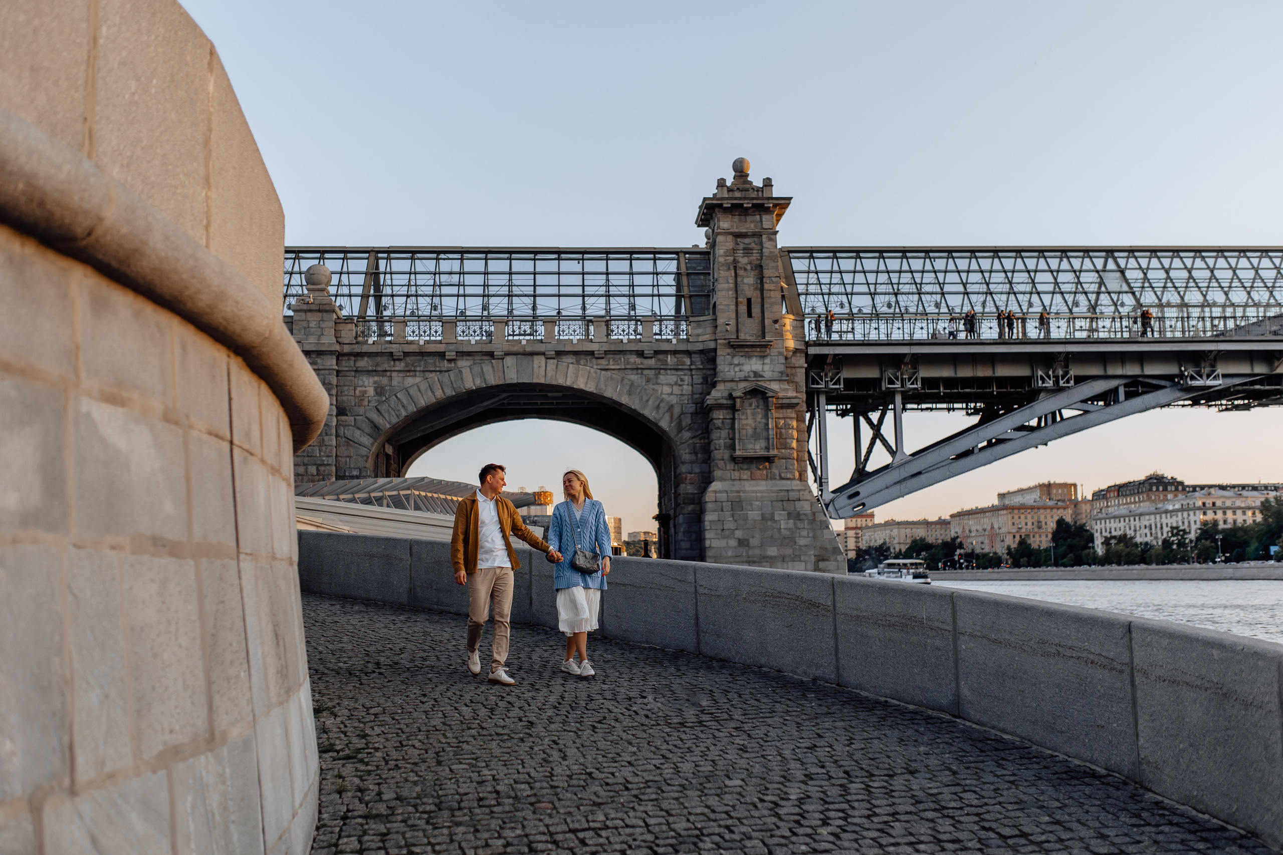 Lovestory в парке Горького. Свадебный фотограф в Москве Дарья Олендарёва