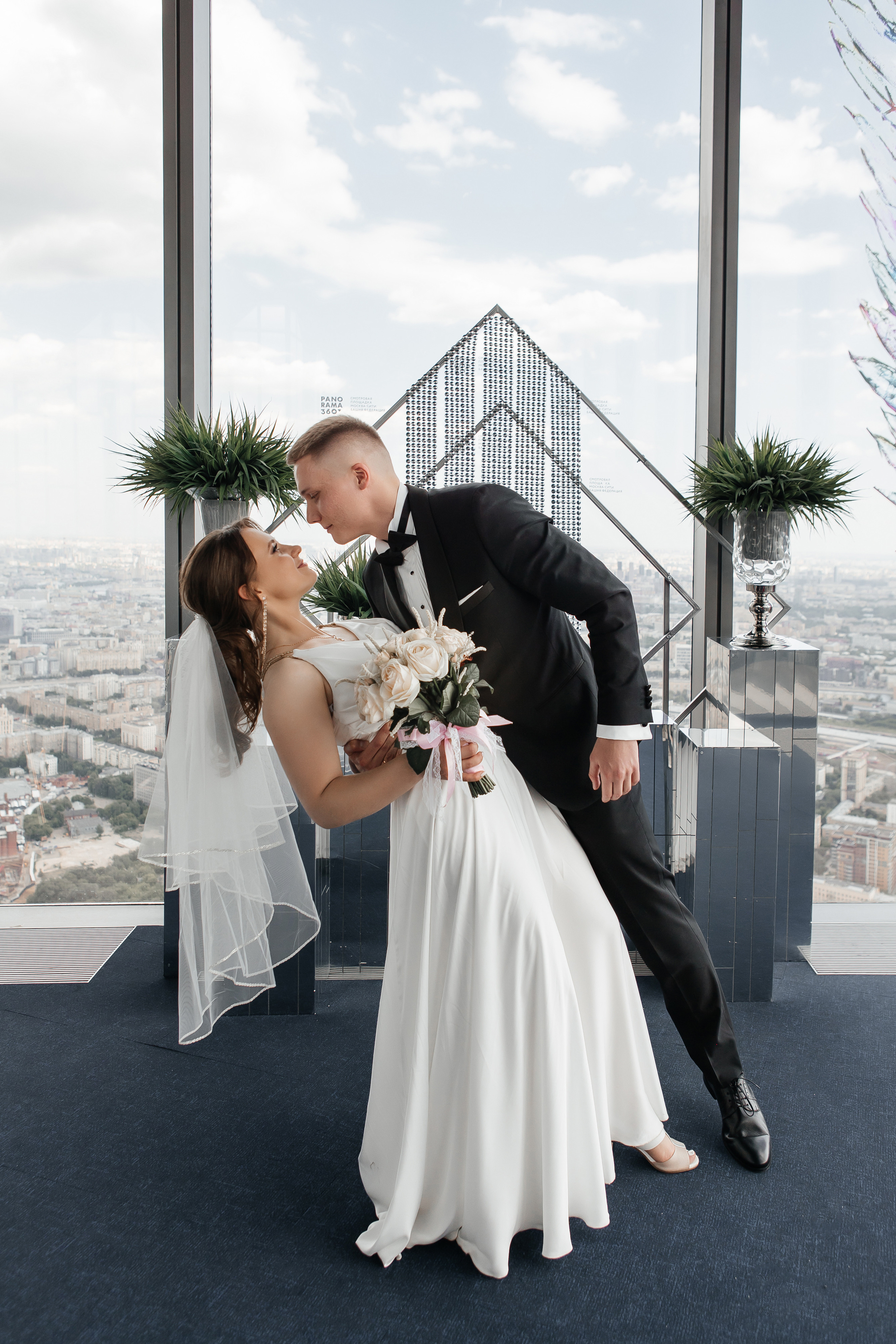 Регистрация брака в Башне Федерация Панорама 360